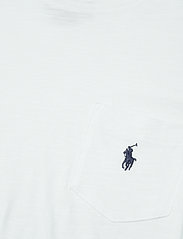 Polo Ralph Lauren - Custom Slim Fit Jersey Pocket T-Shirt - kortermede t-skjorter - white - 3
