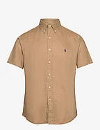 Custom Fit Linen Shirt - VINTAGE KHAKI