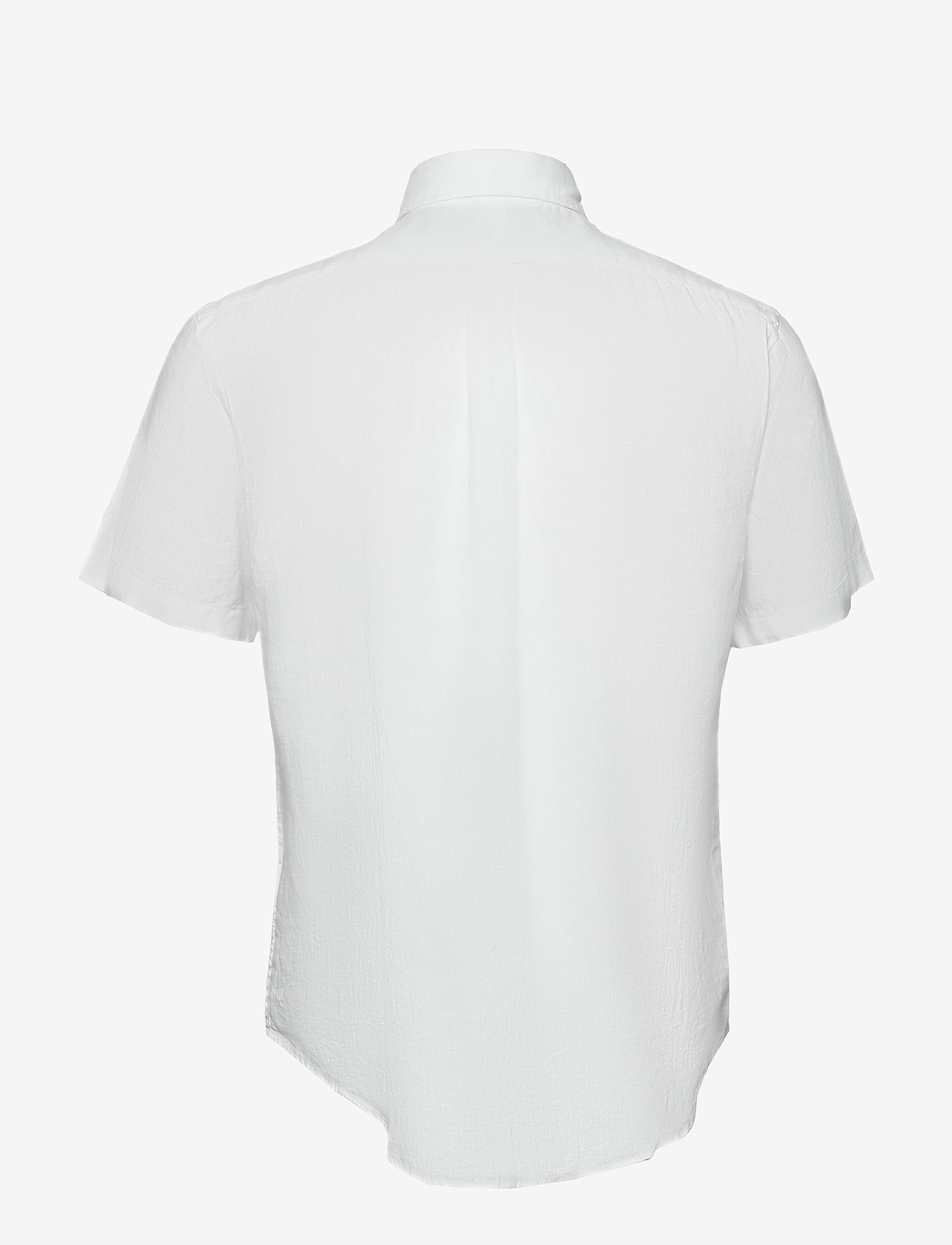 Polo Ralph Lauren - Custom Fit Linen Shirt - krótki rękaw - white - 1