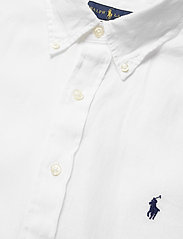 Polo Ralph Lauren - Custom Fit Linen Shirt - krótki rękaw - white - 3
