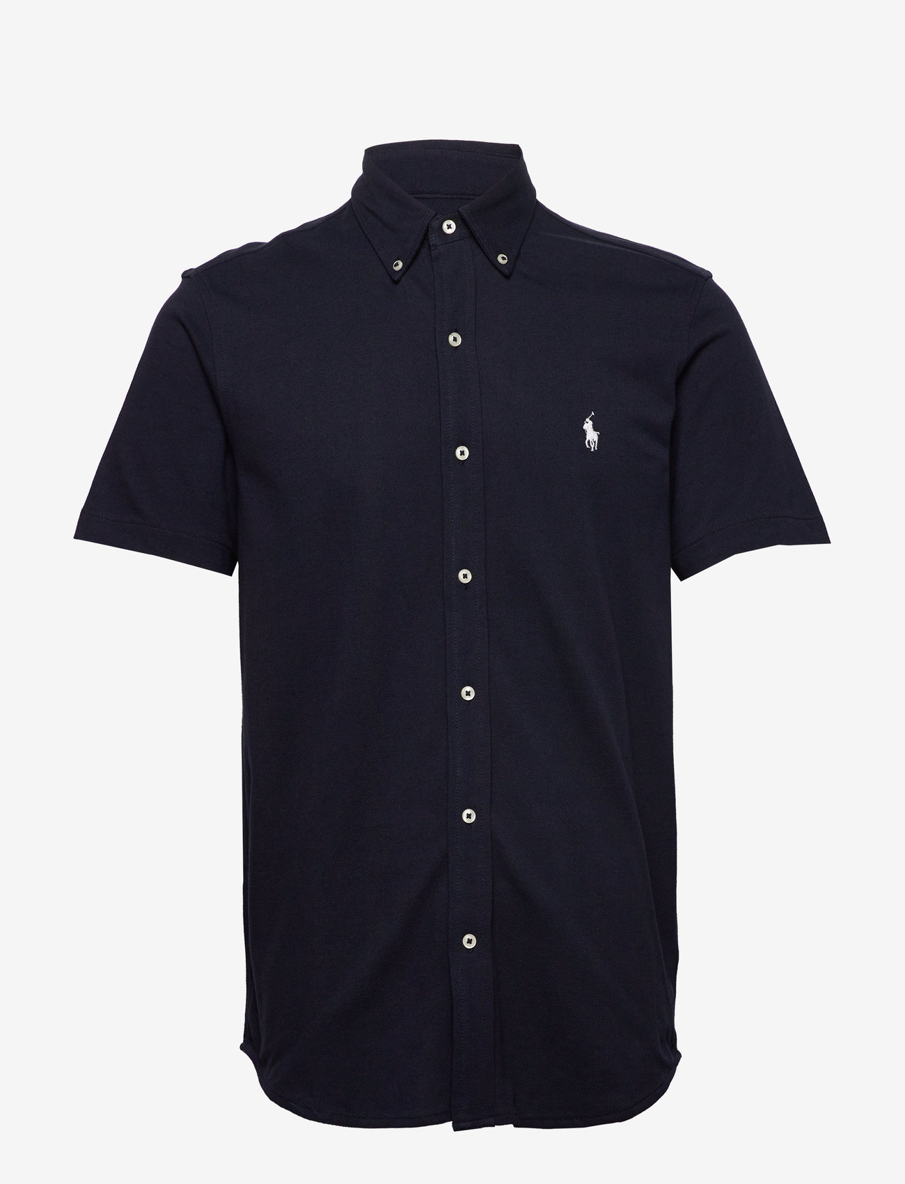 Polo Ralph Lauren - Featherweight Mesh Shirt - basic skjortor - aviator navy - 1