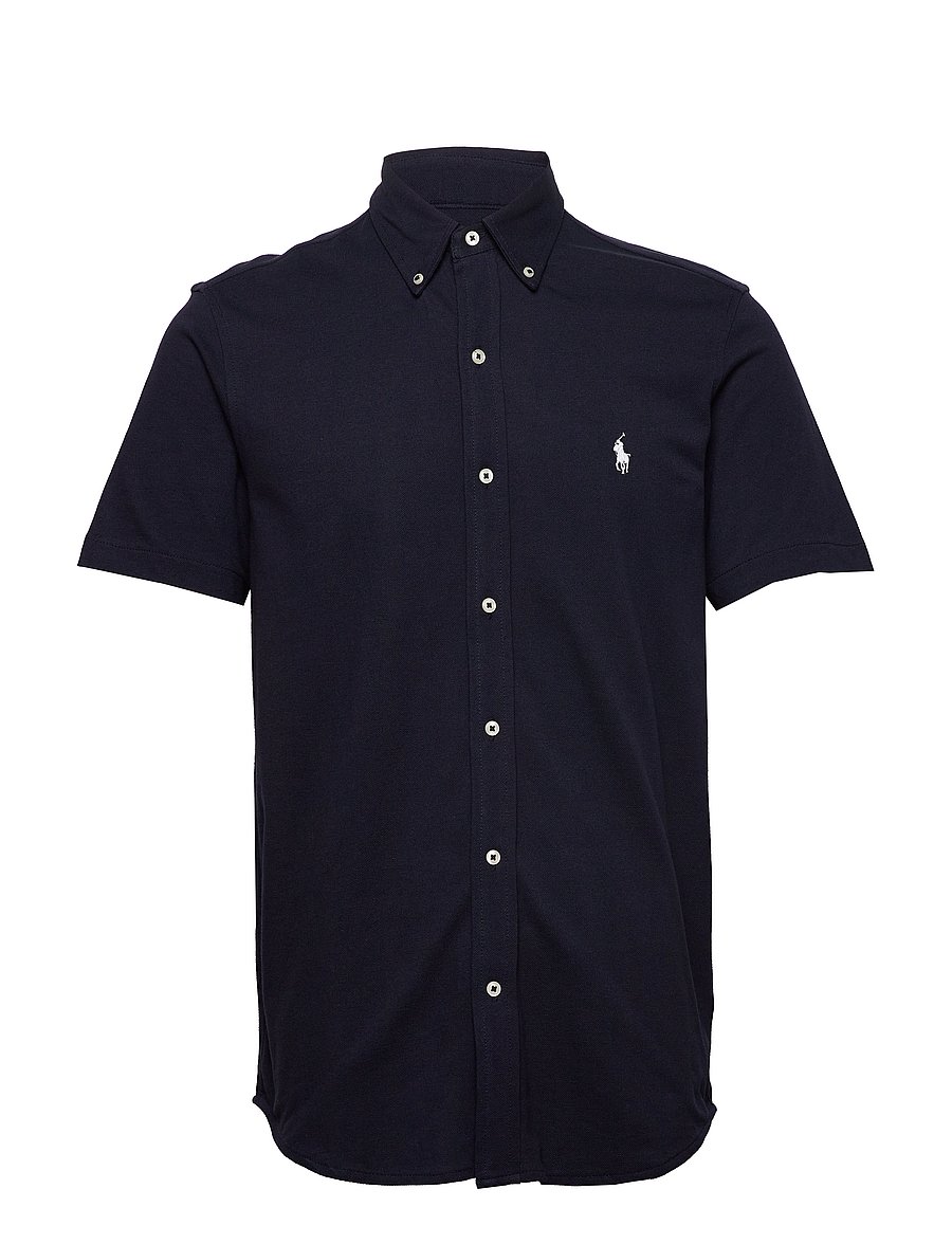 Polo Ralph Lauren - Featherweight Mesh Shirt - krótki rękaw - aviator navy - 1