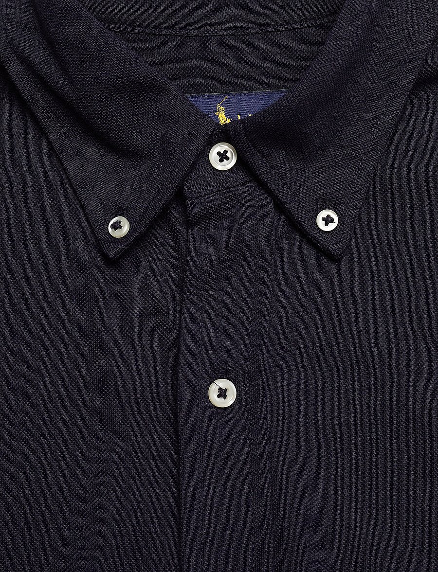 Polo Ralph Lauren - Featherweight Mesh Shirt - krótki rękaw - aviator navy - 3
