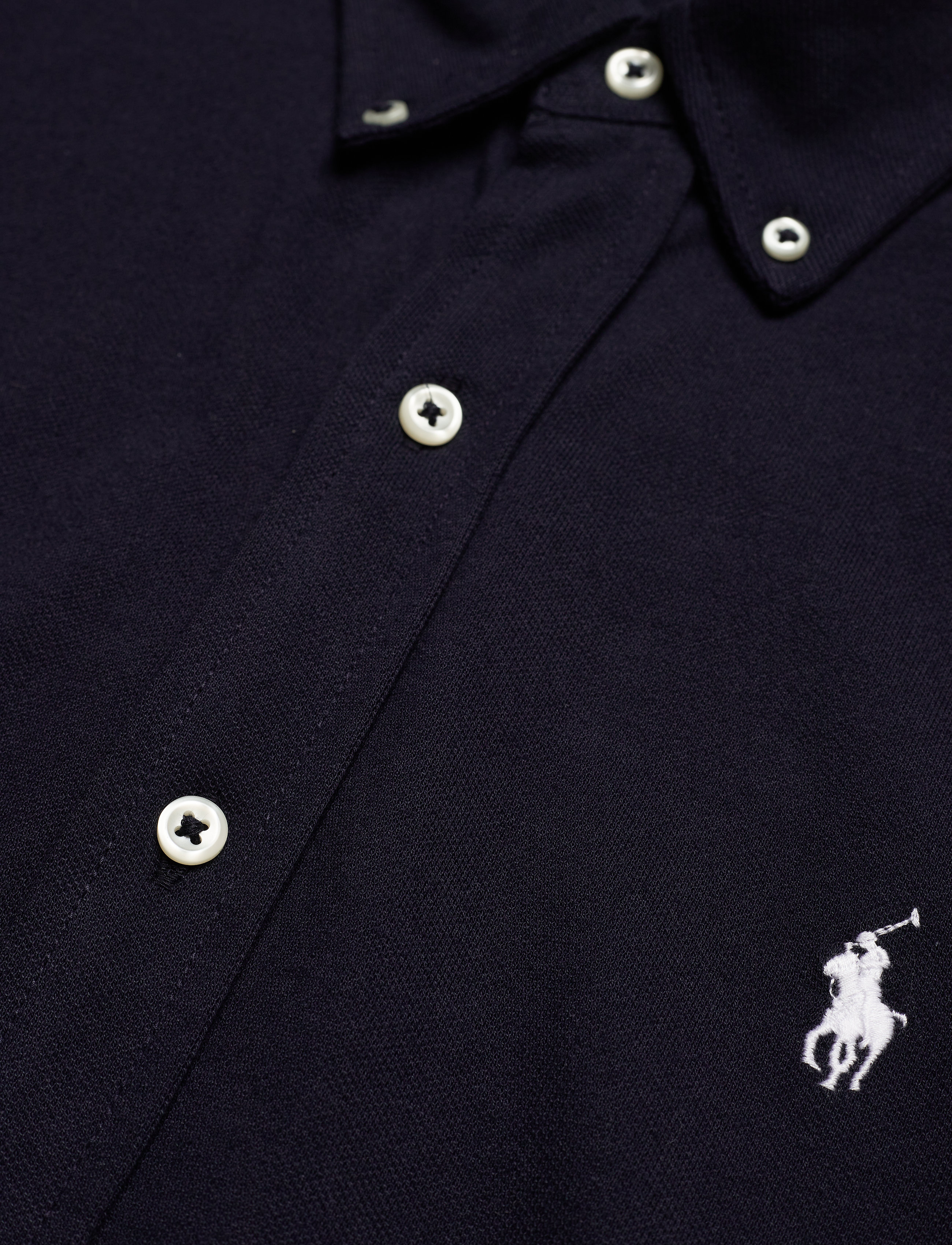 Polo Ralph Lauren - Featherweight Mesh Shirt - krótki rękaw - aviator navy - 4