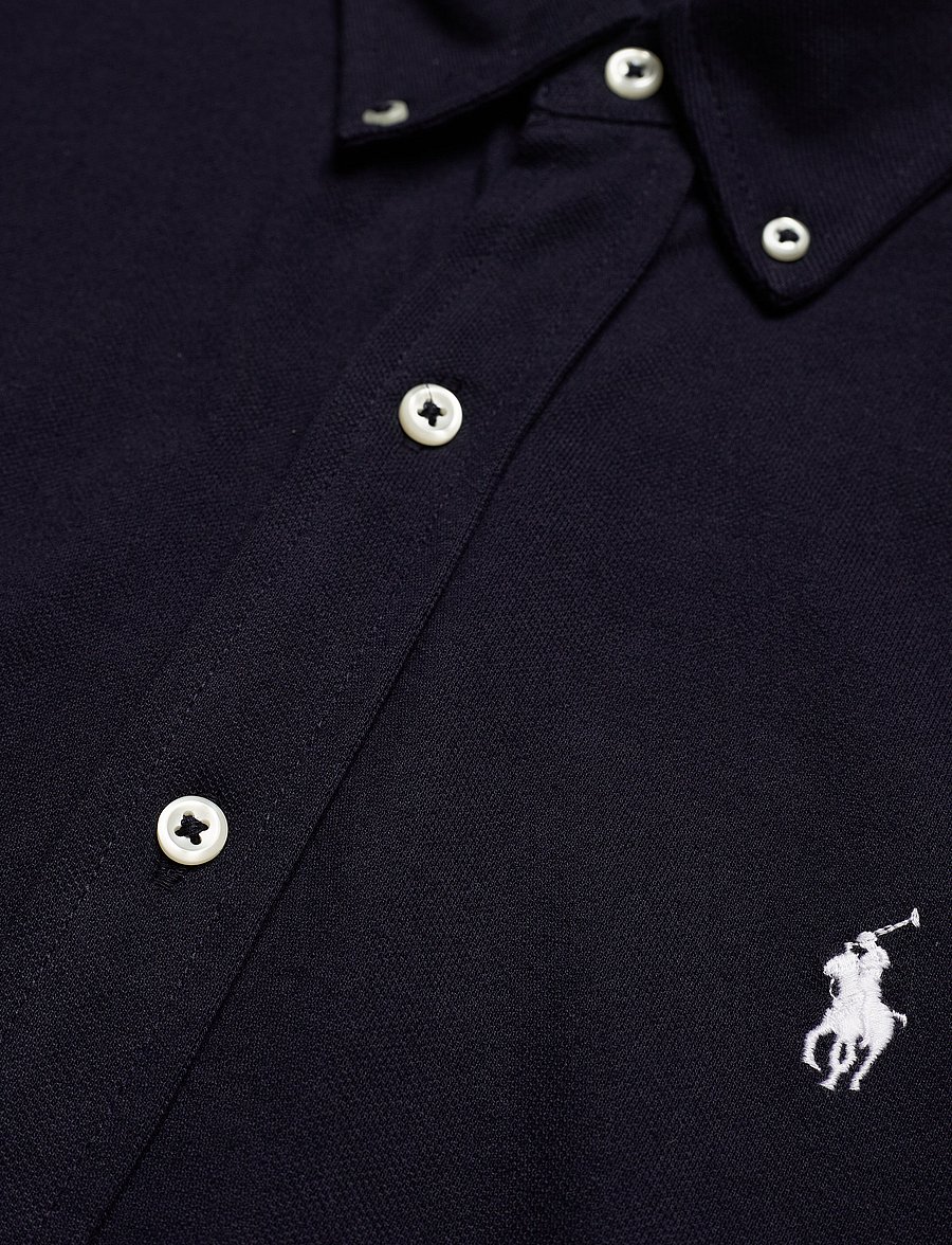 Polo Ralph Lauren - Featherweight Mesh Shirt - krótki rękaw - aviator navy - 4