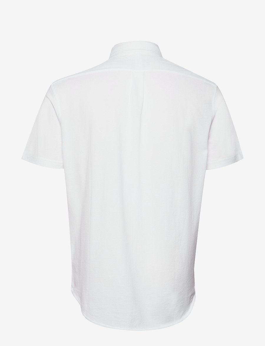 Polo Ralph Lauren - Featherweight Mesh Shirt - kortærmede skjorter - white - 2
