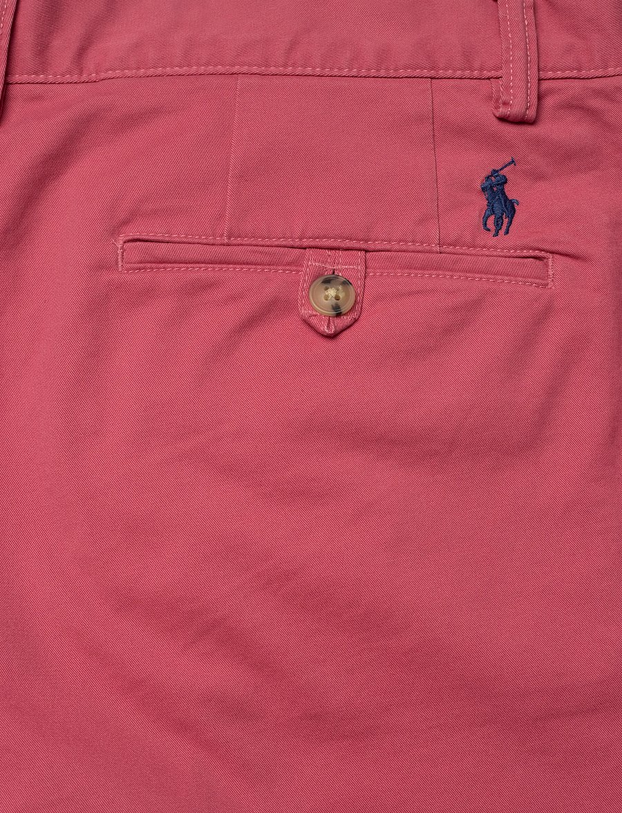 Polo Ralph Lauren - 8-Inch Stretch Straight Fit Chino Short - chinos shorts - adirondack berry - 4