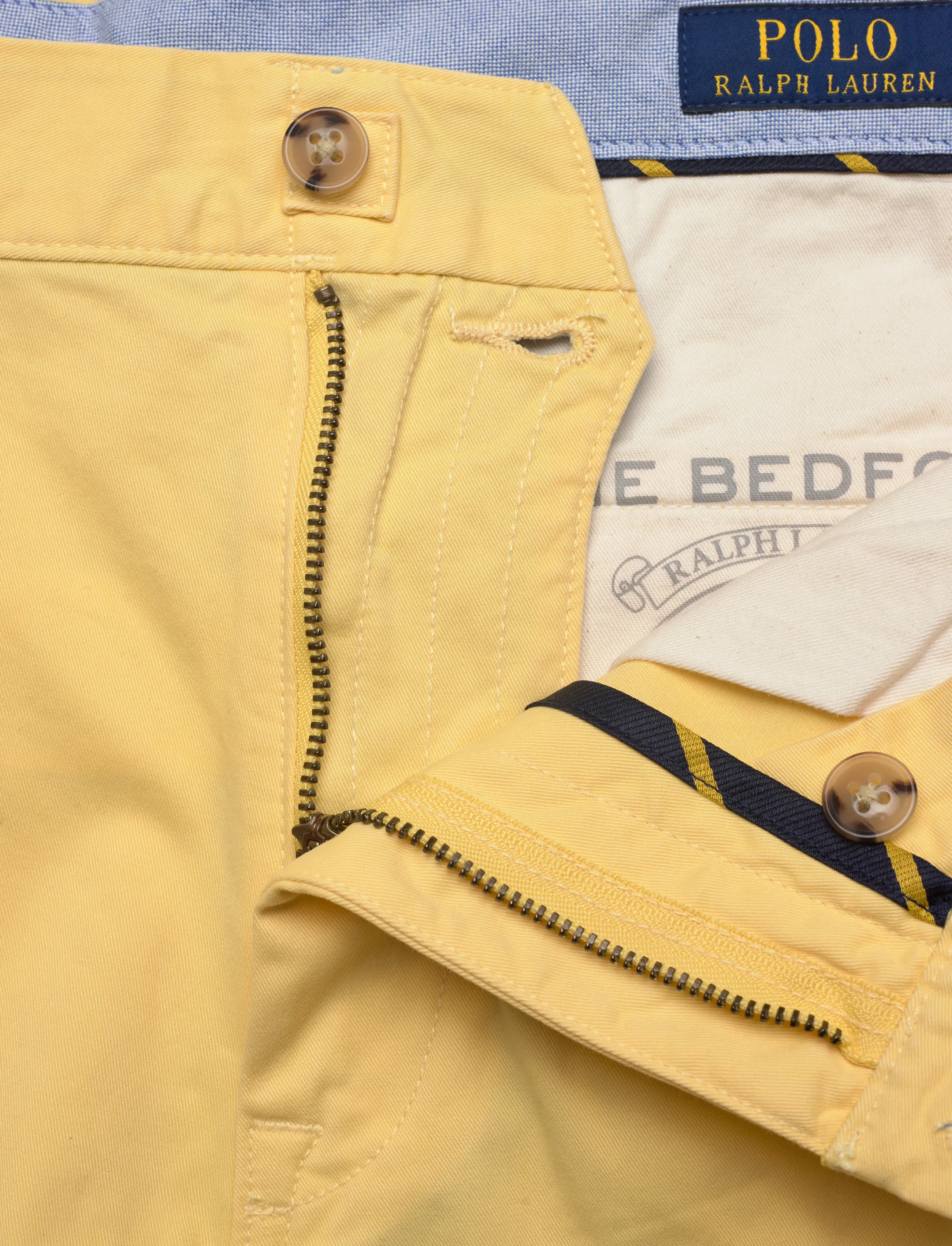 Polo Ralph Lauren - 8-Inch Stretch Straight Fit Chino Short - chinos shorts - corn yellow - 3