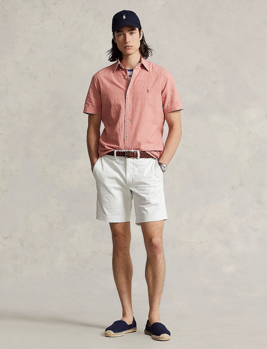 Polo Ralph Lauren - 8-Inch Stretch Straight Fit Chino Short - short chino - deckwash white - 0