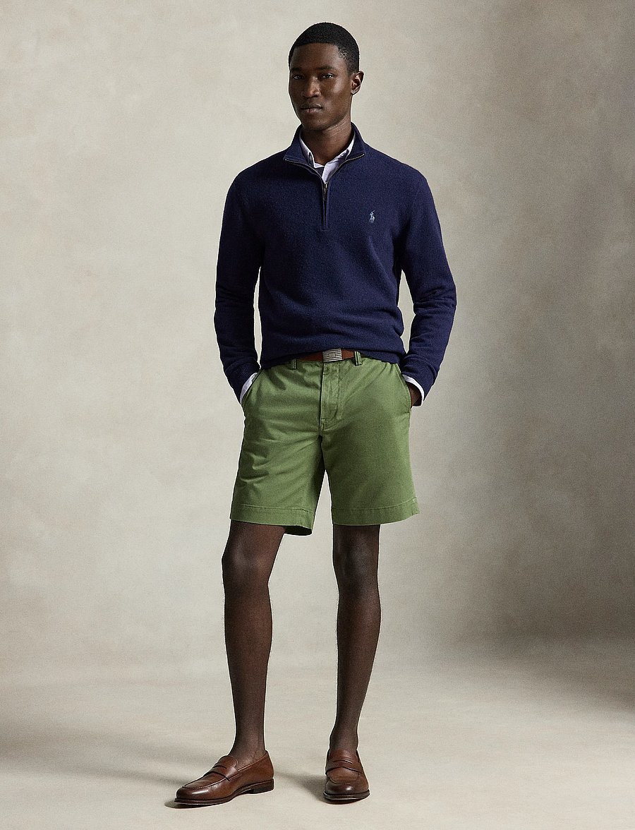 Polo Ralph Lauren - 8-Inch Stretch Straight Fit Chino Short - chinos shorts - garden trail - 1