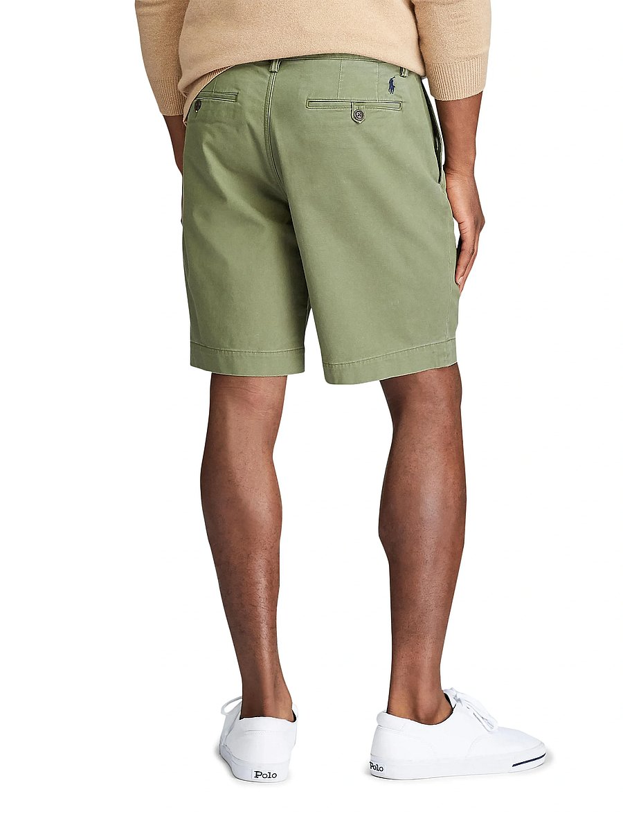 Polo Ralph Lauren - 8-Inch Stretch Straight Fit Chino Short - chinos shorts - garden trail - 3