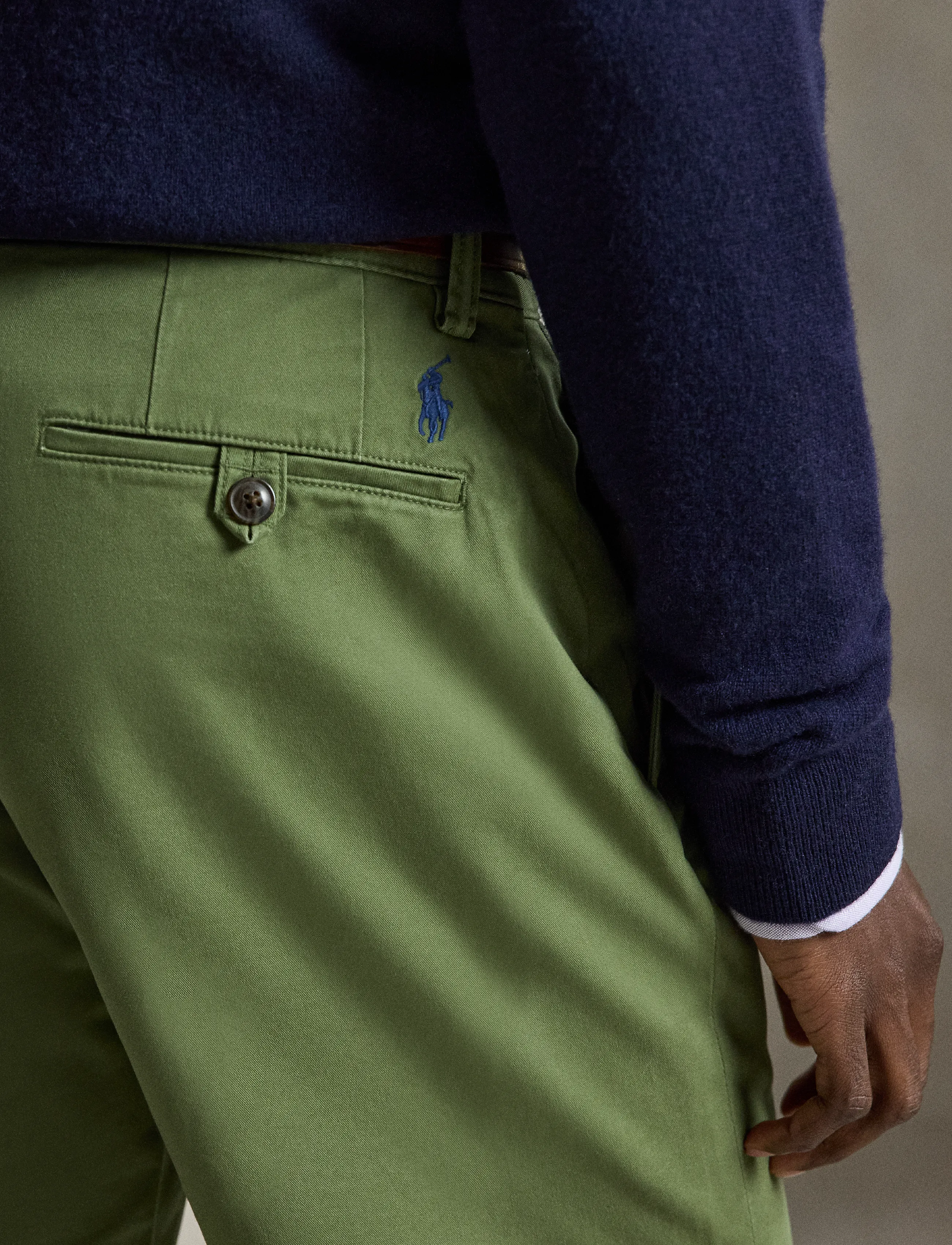 Polo Ralph Lauren - STRAIGHT FIT BEDFORD SHORT - chinos shorts - garden trail - 5