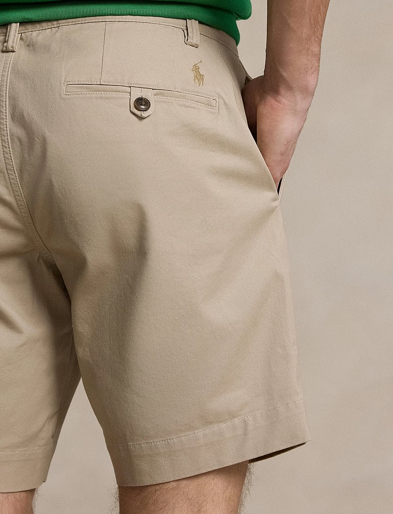 Polo Ralph Lauren - 8-Inch Stretch Straight Fit Chino Short - chino stila šorti - khaki tan - 4