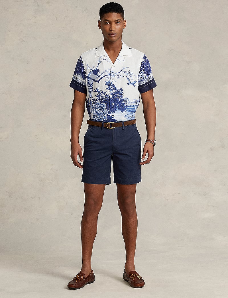 Polo Ralph Lauren - 8-Inch Straight Fit Stretch Chino Short - chinos shorts - nautical ink - 0