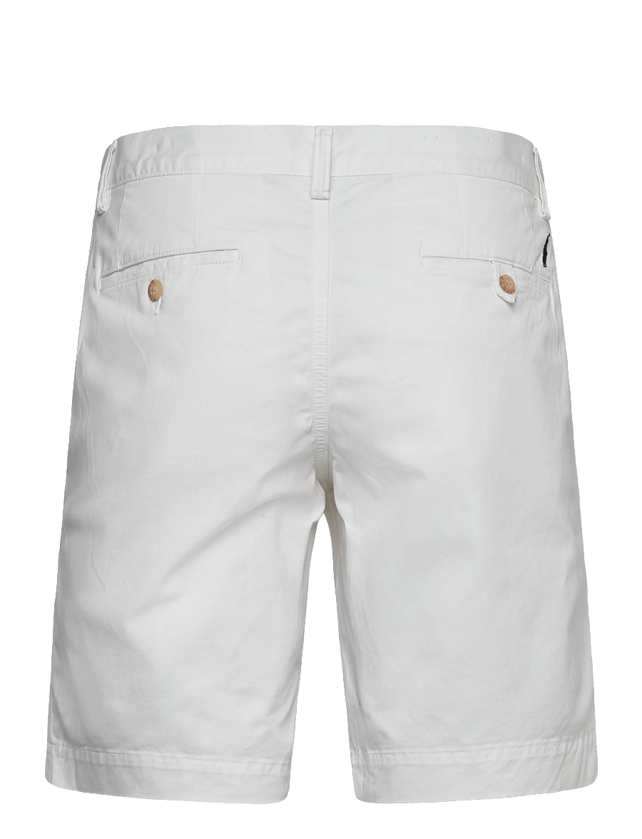 Polo Ralph Lauren - 8-Inch Stretch Straight Fit Chino Short - chinos shorts - white - 1