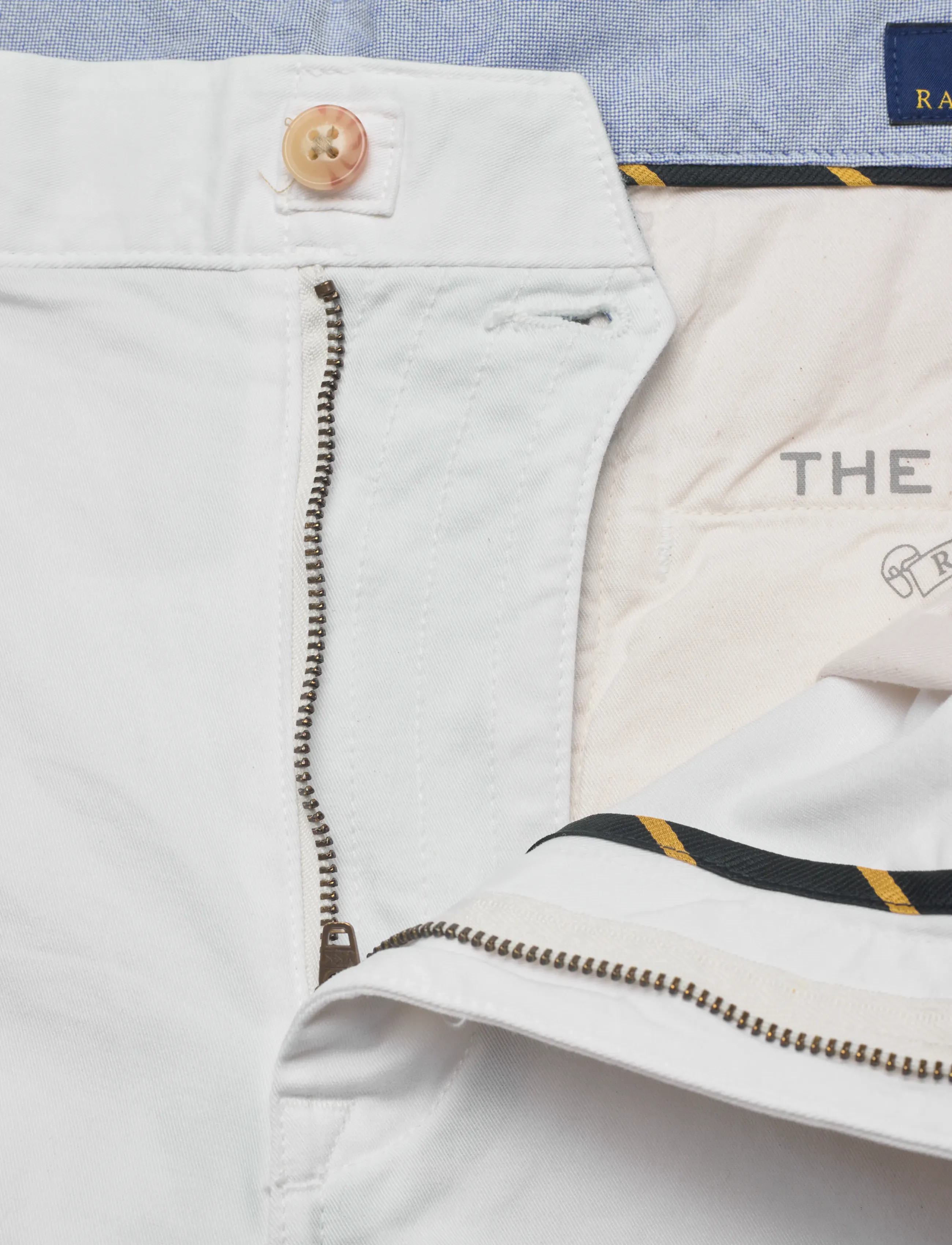 Polo Ralph Lauren - 8-Inch Stretch Straight Fit Chino Short - chinos shorts - white - 3