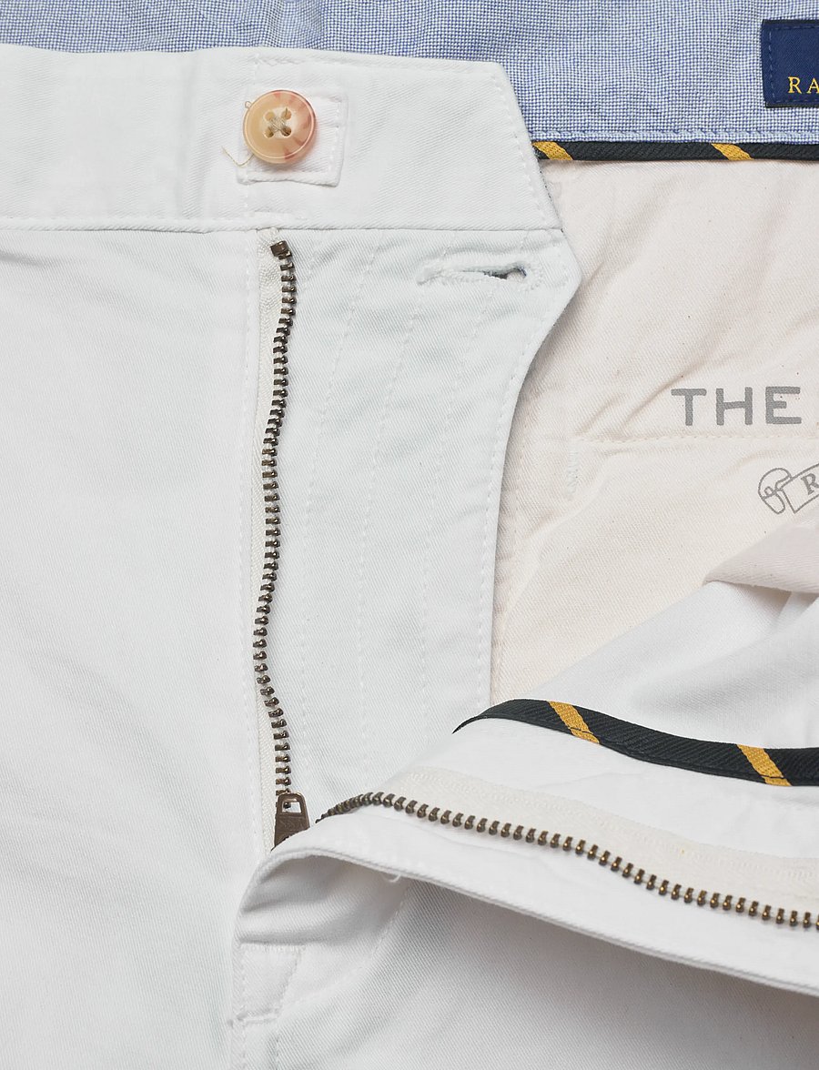 Polo Ralph Lauren - 8-Inch Stretch Straight Fit Chino Short - chinos shorts - white - 3