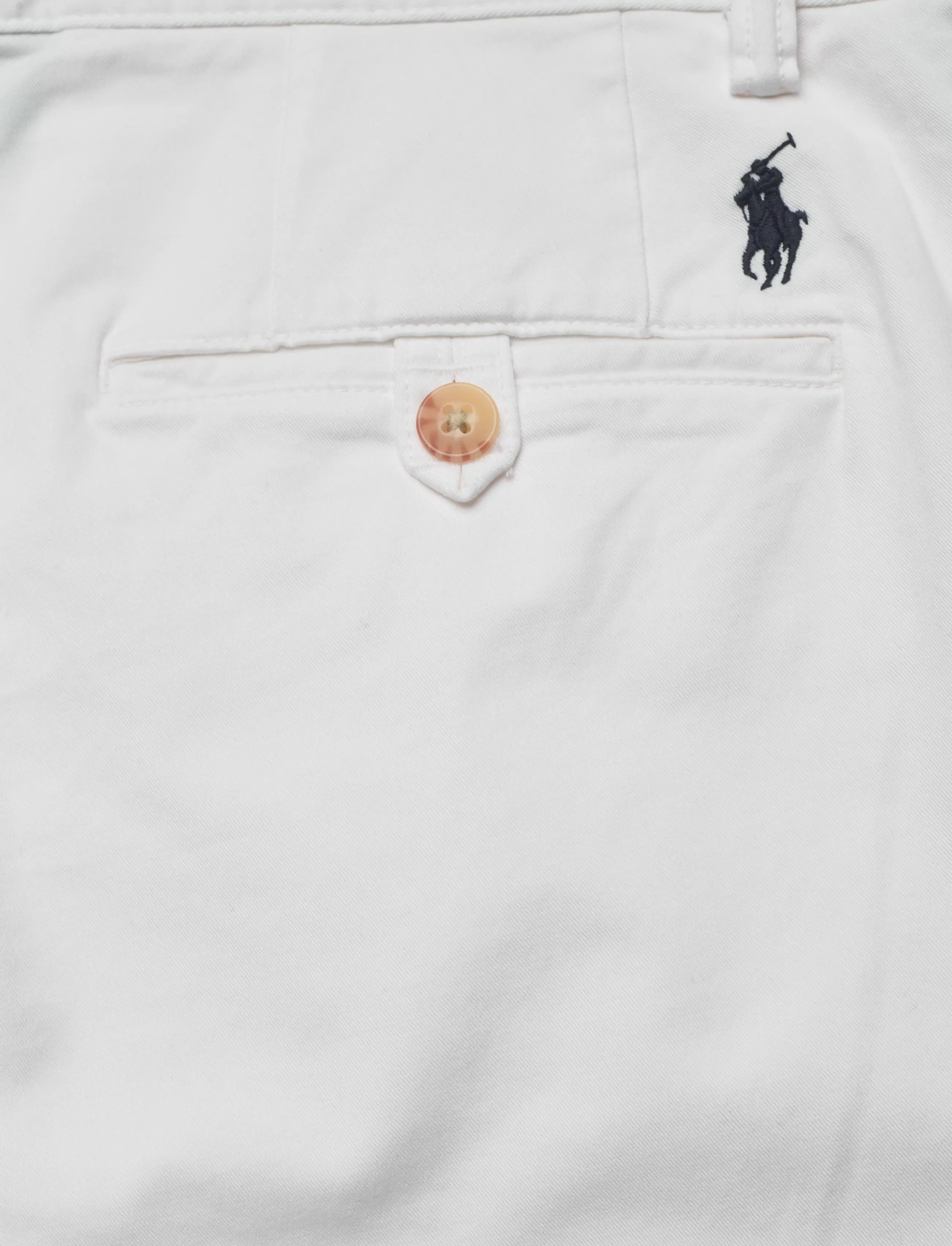 Polo Ralph Lauren - 8-Inch Stretch Straight Fit Chino Short - chinos shorts - white - 4