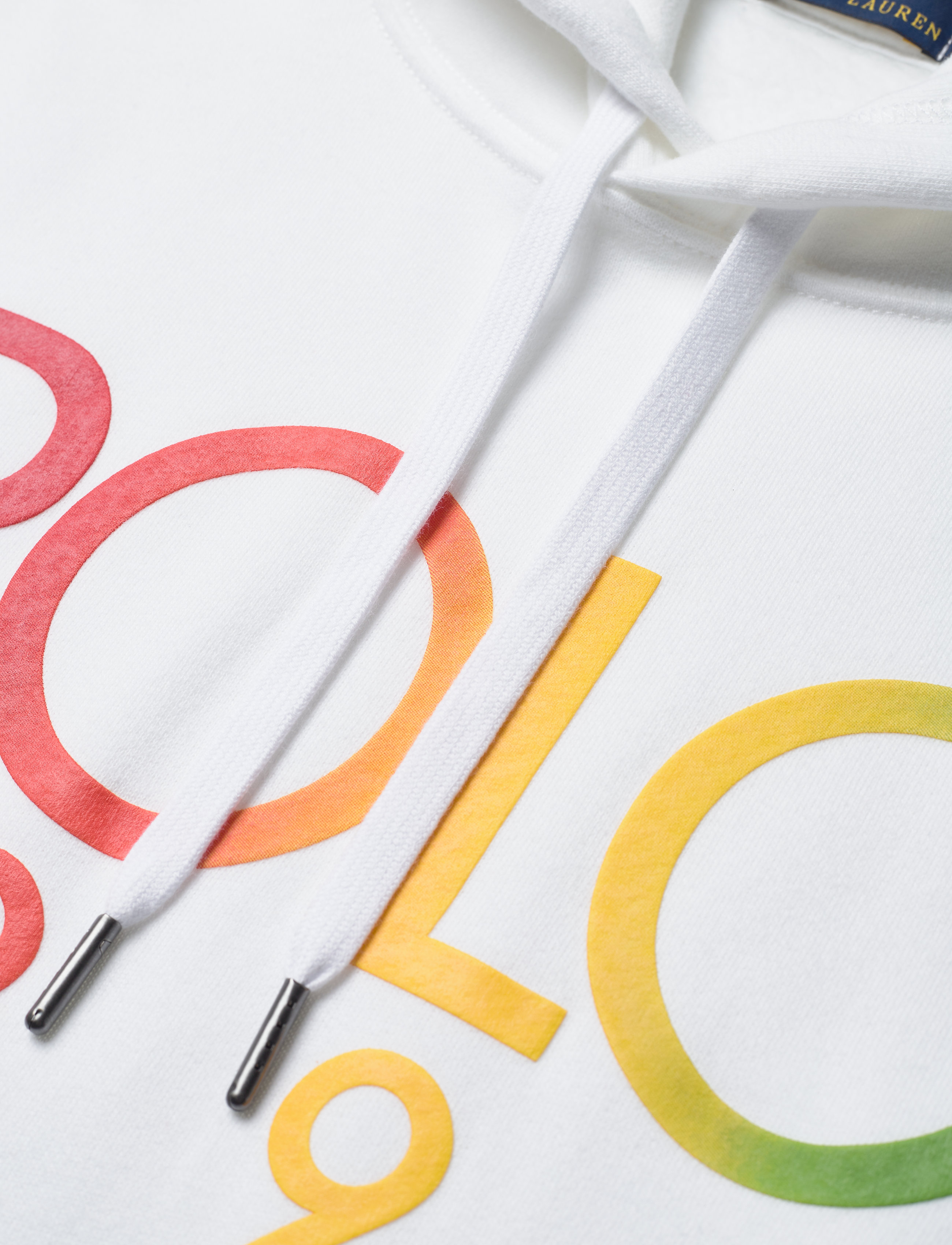 Polo Ralph Lauren - Logo Fleece Hoodie - white - 3