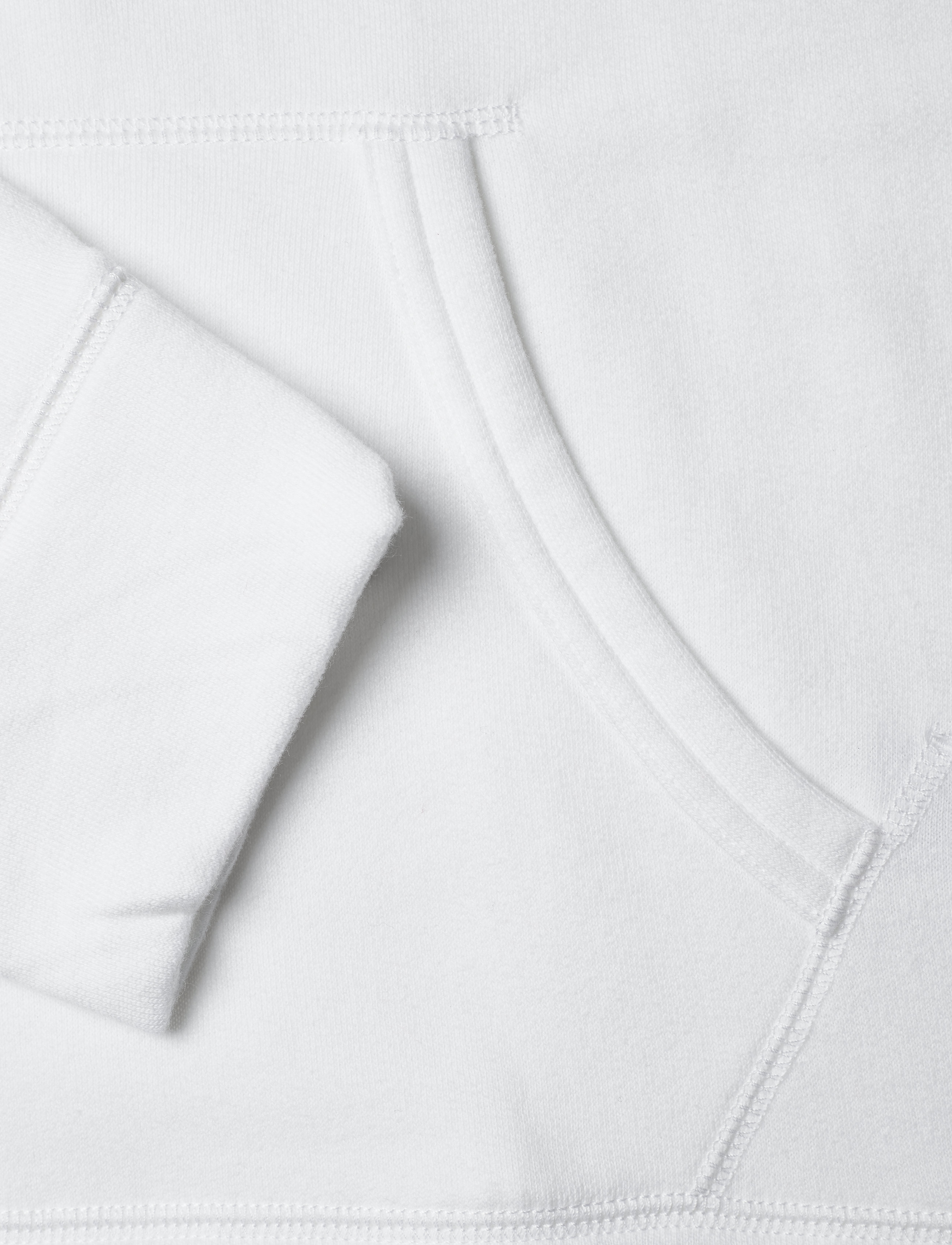 Polo Ralph Lauren - Logo Fleece Hoodie - white - 4
