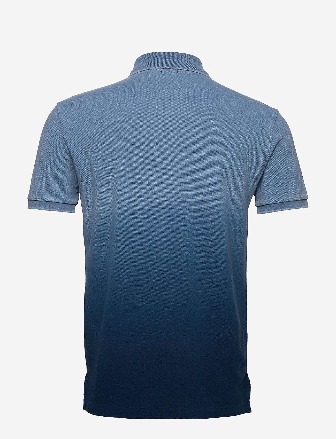 Polo Ralph Lauren - Custom Slim Fit Indigo Polo - indigo dip dye - 1