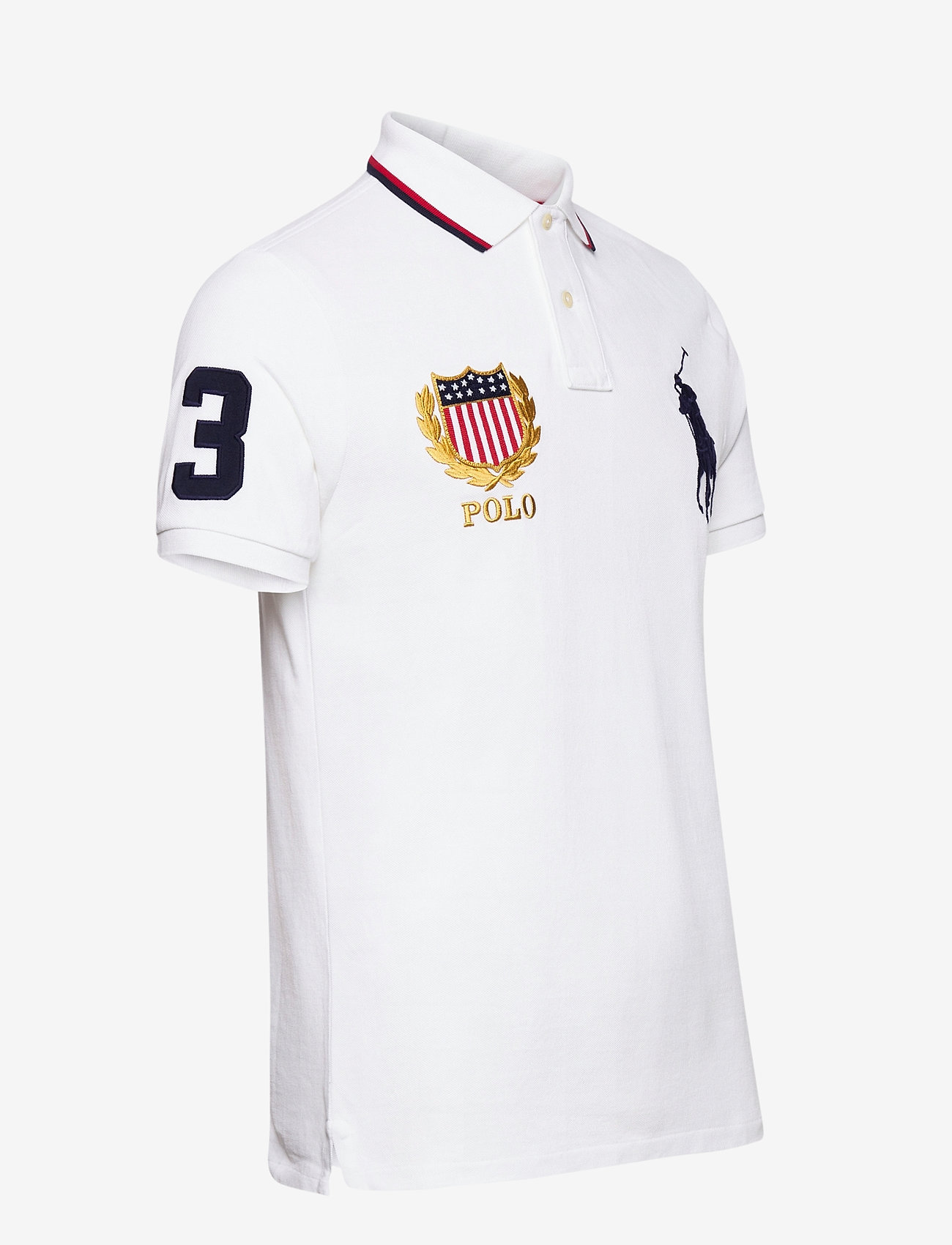 Polo Ralph Lauren - Custom Slim Fit Mesh Polo - white - 2