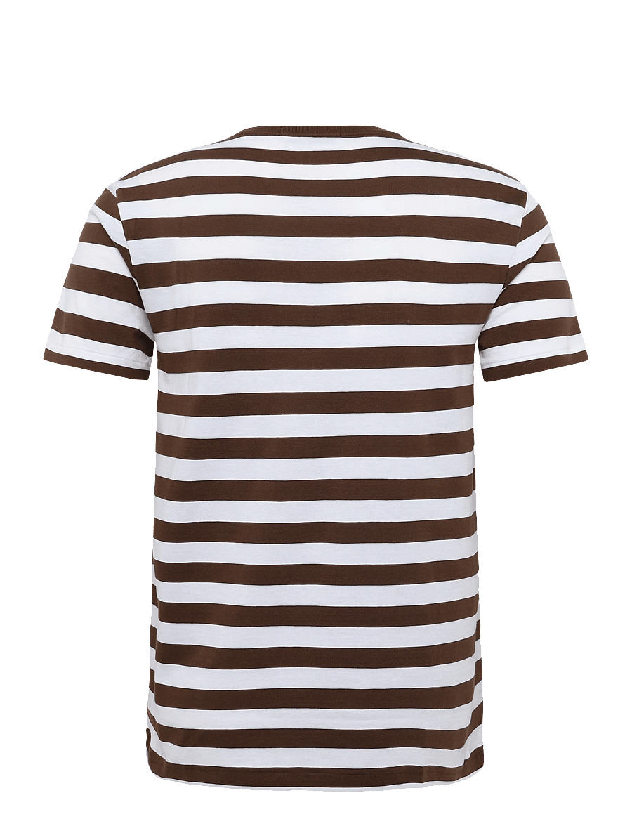 Polo Ralph Lauren - 26/1'S JERSEY-SSL-TSH - kurzärmelige t-shirts - chocolate brown/w - 1