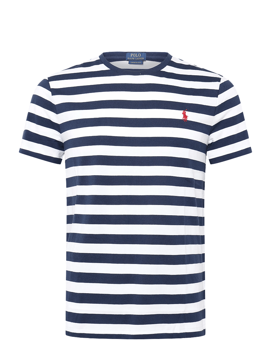 Polo Ralph Lauren - 26/1'S JERSEY-SSL-TSH - kurzärmelige t-shirts - newport navy/whit - 0