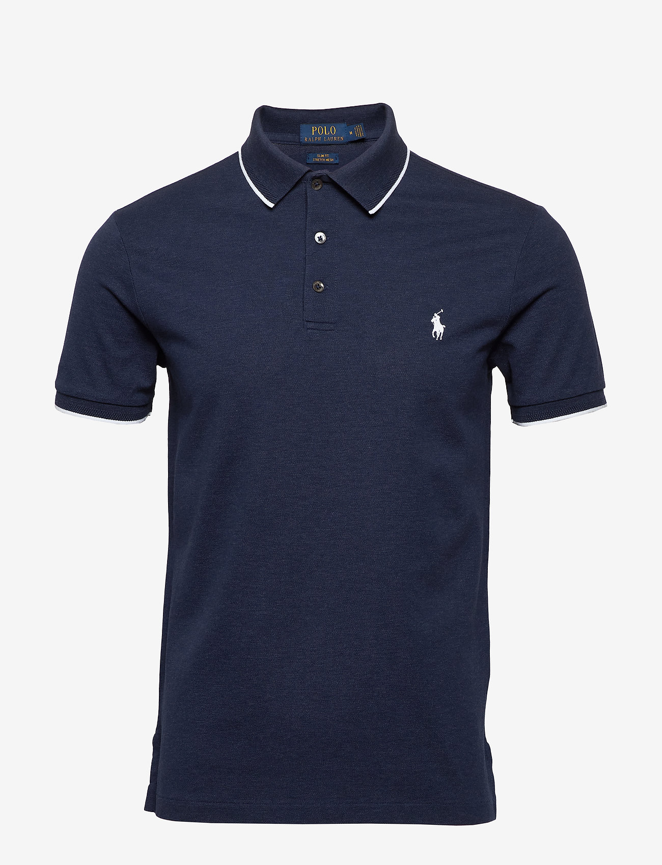 Polo Ralph Lauren - STRETCH MESH-SSL-KNT - spring navy heath - 0