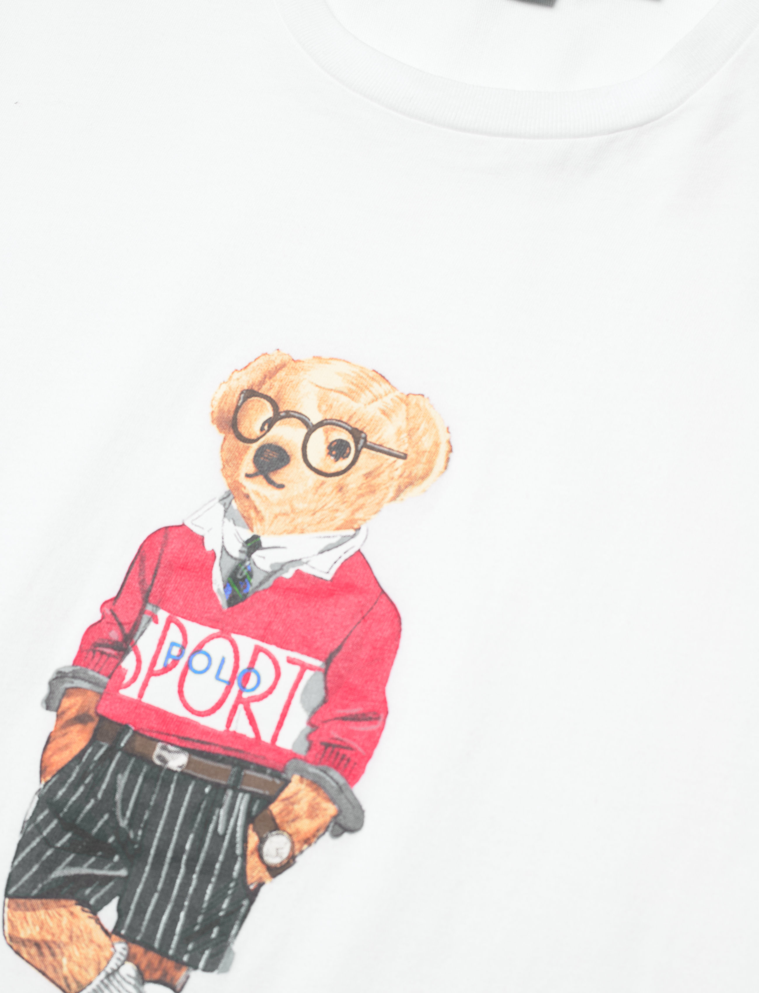 Polo Ralph Lauren - Custom Slim Polo Bear T-Shirt - white - 2