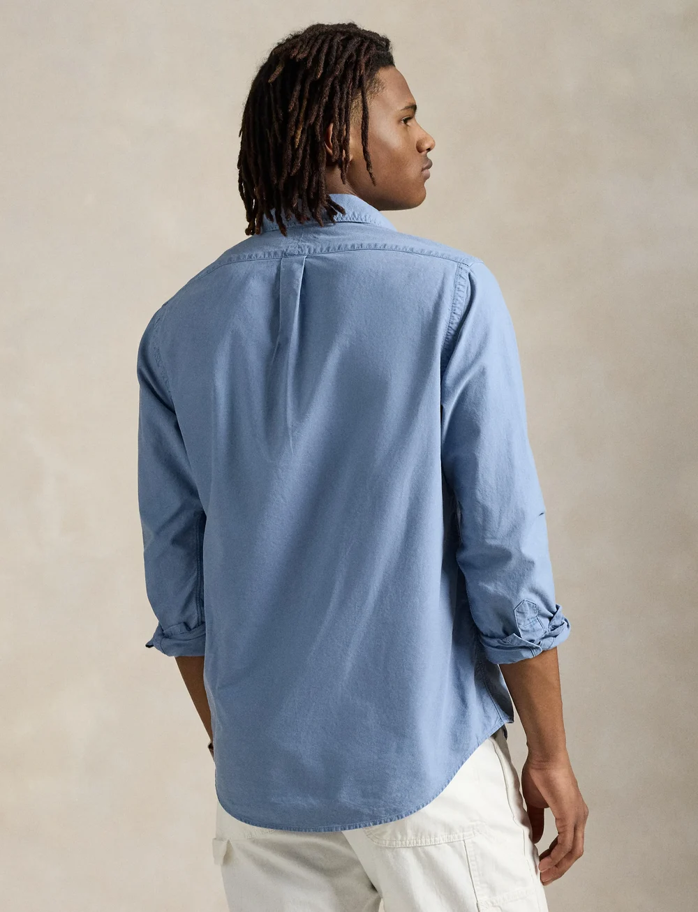 Polo Ralph Lauren - Slim Fit Garment-Dyed Oxford Shirt - basic shirts - channel blue - 2