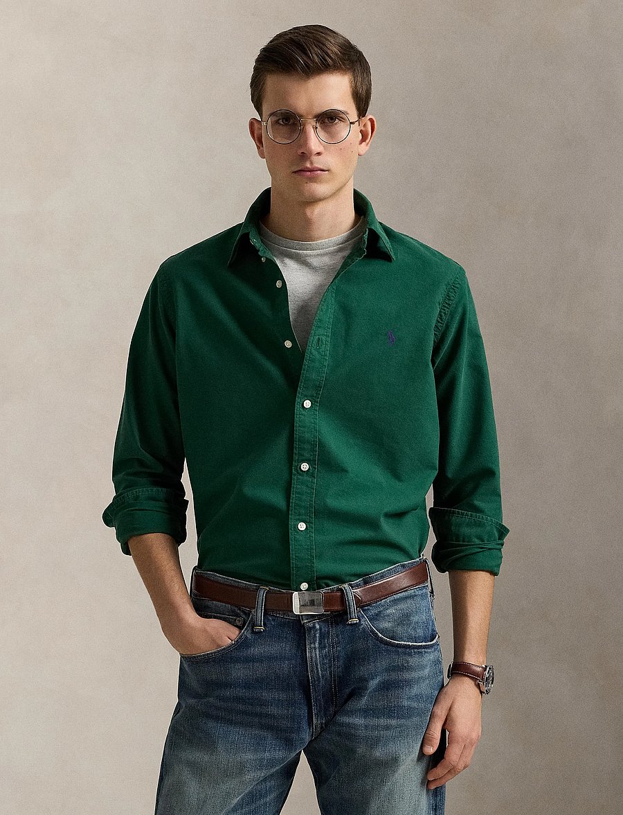 Polo Ralph Lauren - GD OXFORD-SLBDPPCS - oxford overhemden - new forest/fresh - 3