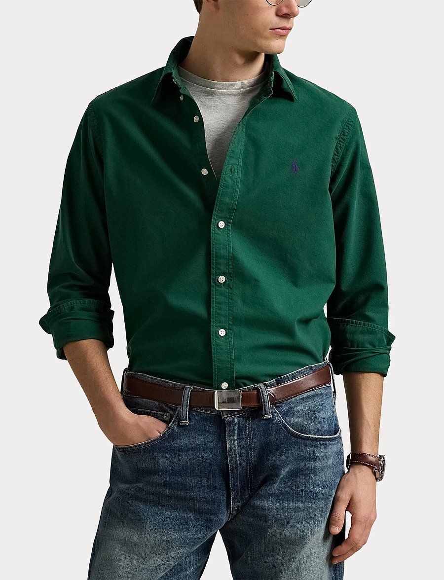 Polo Ralph Lauren - GD OXFORD-SLBDPPCS - oxford overhemden - new forest/fresh - 5