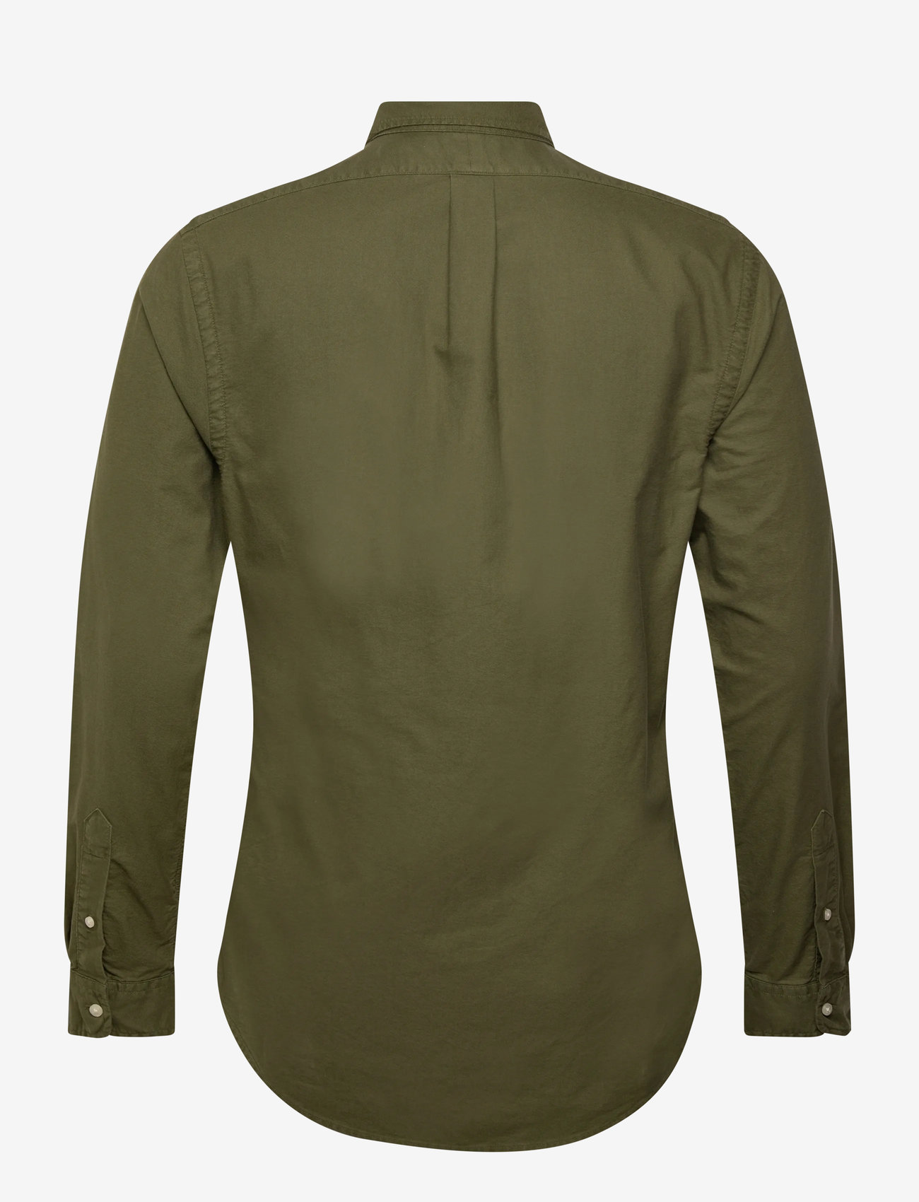 Polo Ralph Lauren - Slim Fit Garment-Dyed Oxford Shirt - basic skjortor - new olive - 1