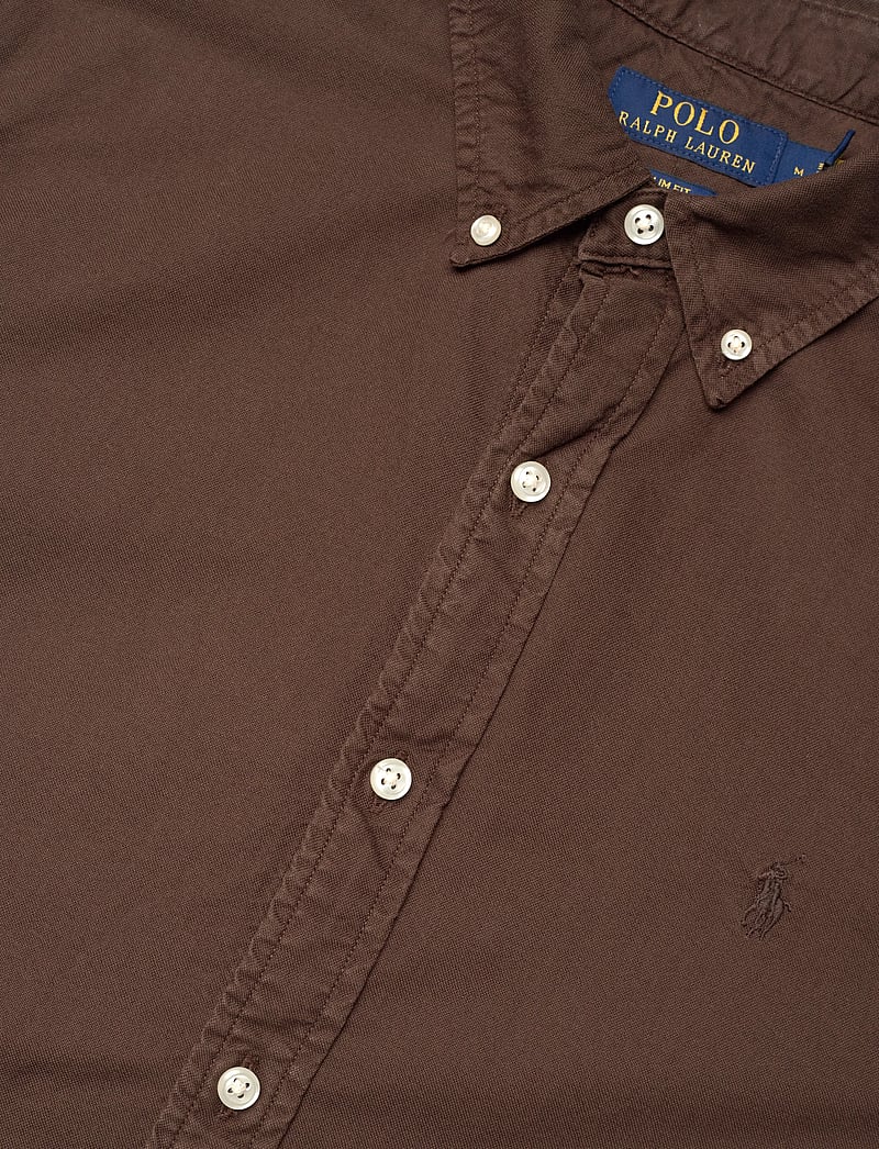 Polo Ralph Lauren - Slim Fit Garment-Dyed Oxford Shirt - basic-hemden - nutmeg brown - 3