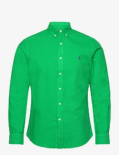 Slim Fit Garment-Dyed Oxford Shirt, Polo Ralph Lauren