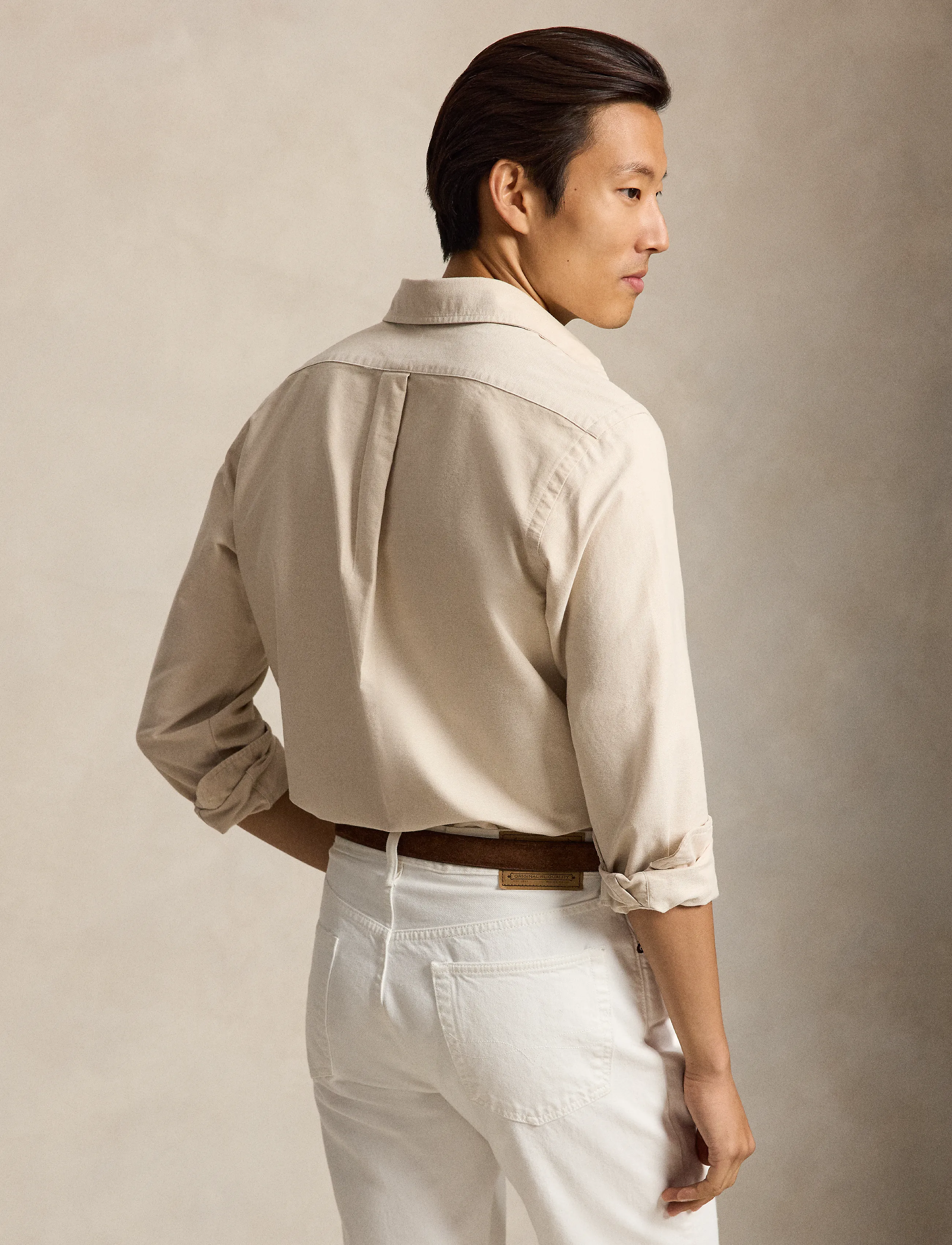 Polo Ralph Lauren - The Iconic Oxford Shirt - oxford-hemden - camel/white - 2