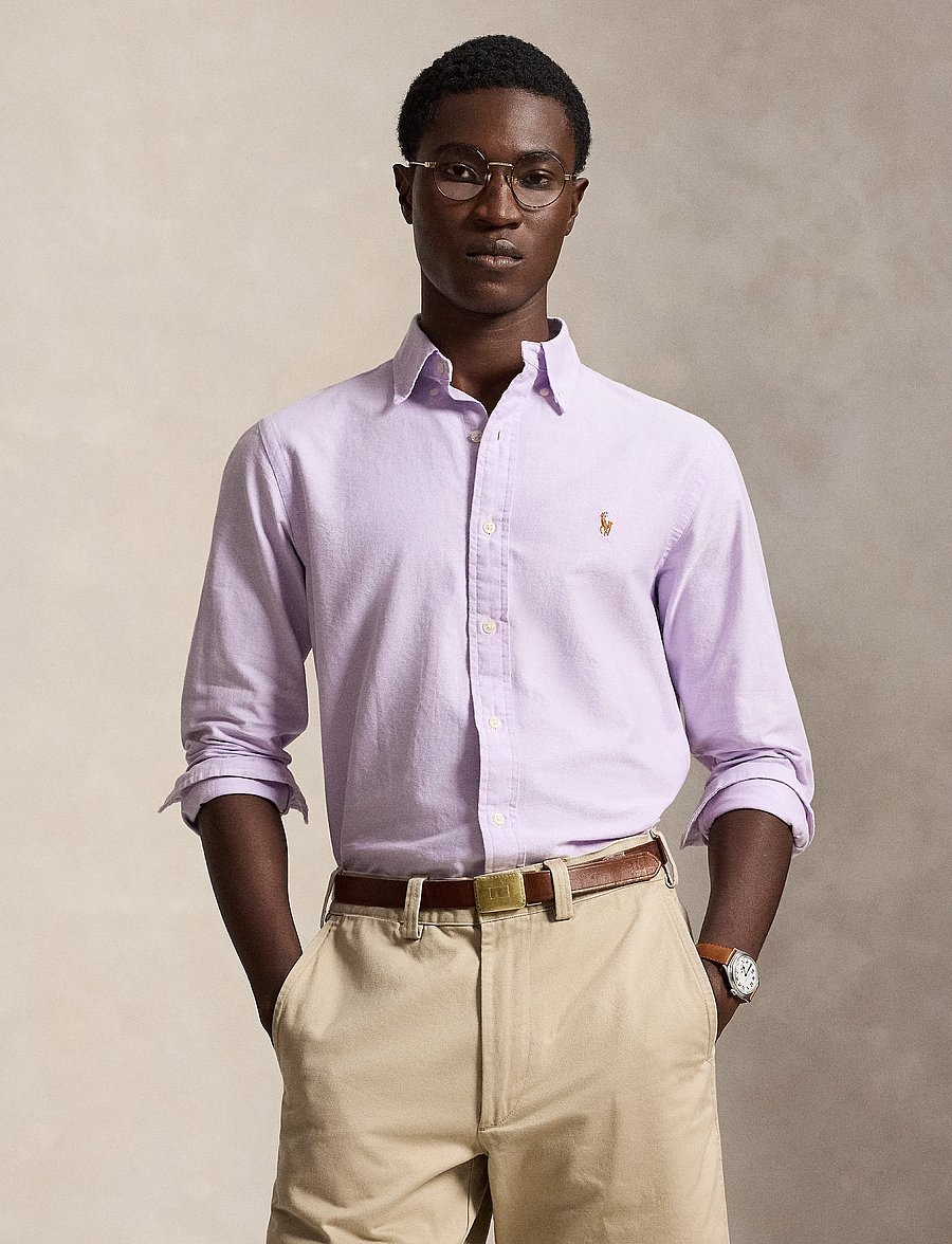 Polo Ralph Lauren - The Iconic Oxford Shirt - oxford-hemden - light lilac - 0