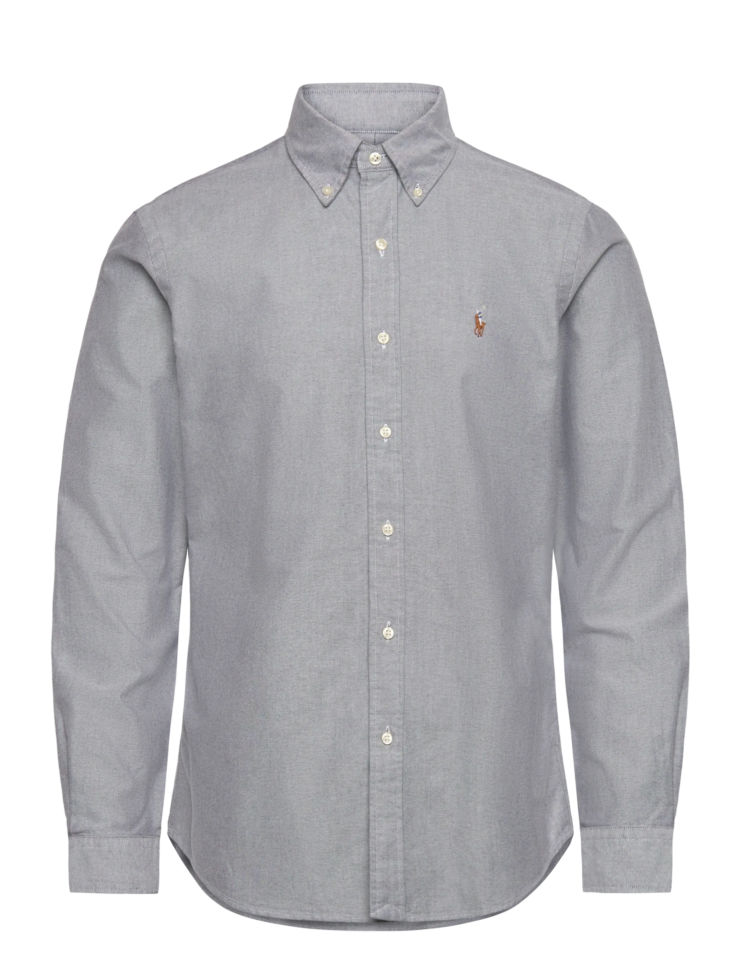 Polo Ralph Lauren Oxford-Cubdppcs, L, Shirts, Grau - Casual, Männerswear