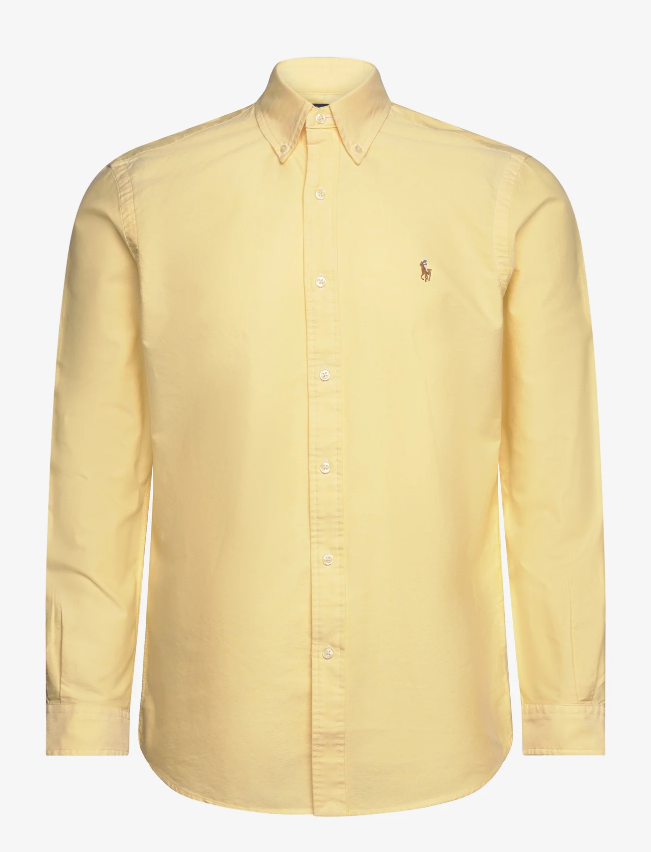 Polo Ralph Lauren - Custom Fit Oxford Shirt - oxford shirts - yellow oxford - 0