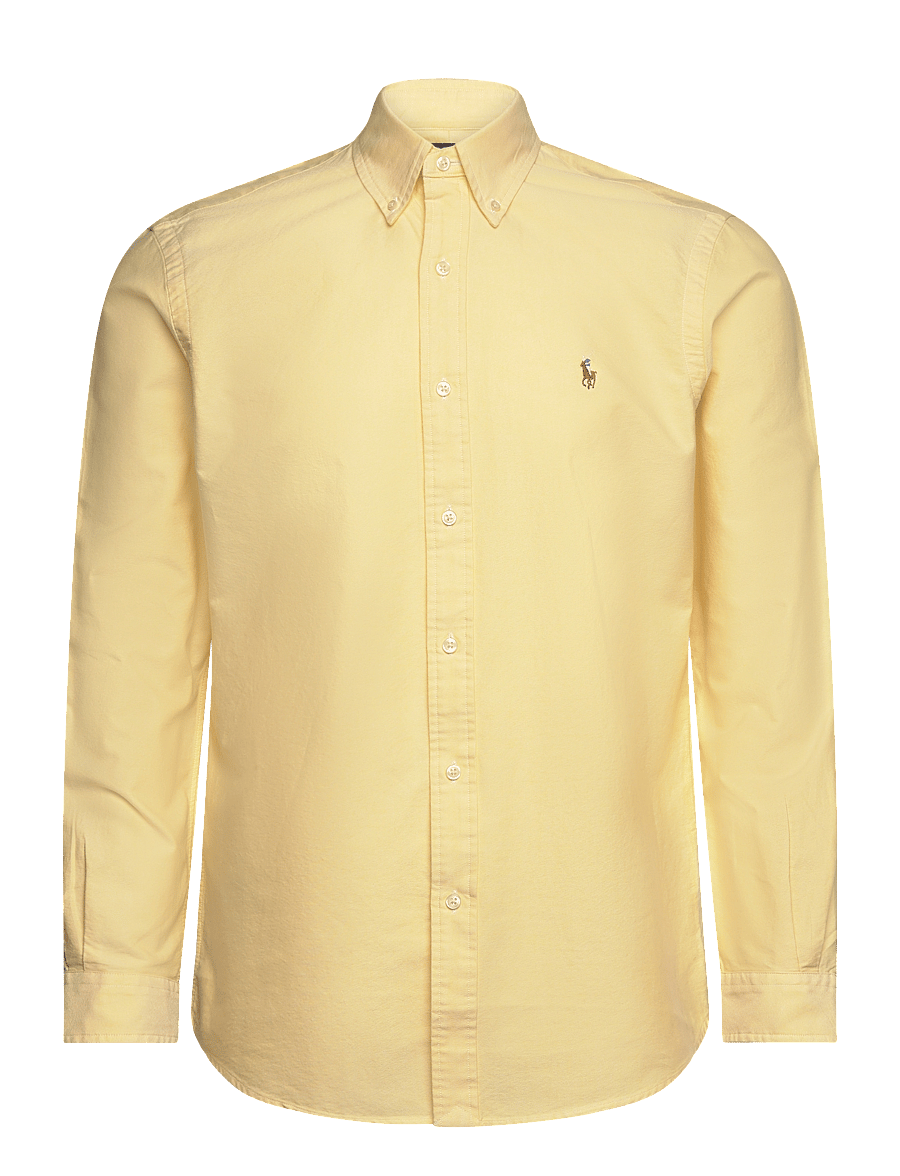 Polo Ralph Lauren - The Iconic Oxford Shirt - oxford-skjortor - yellow oxford - 0