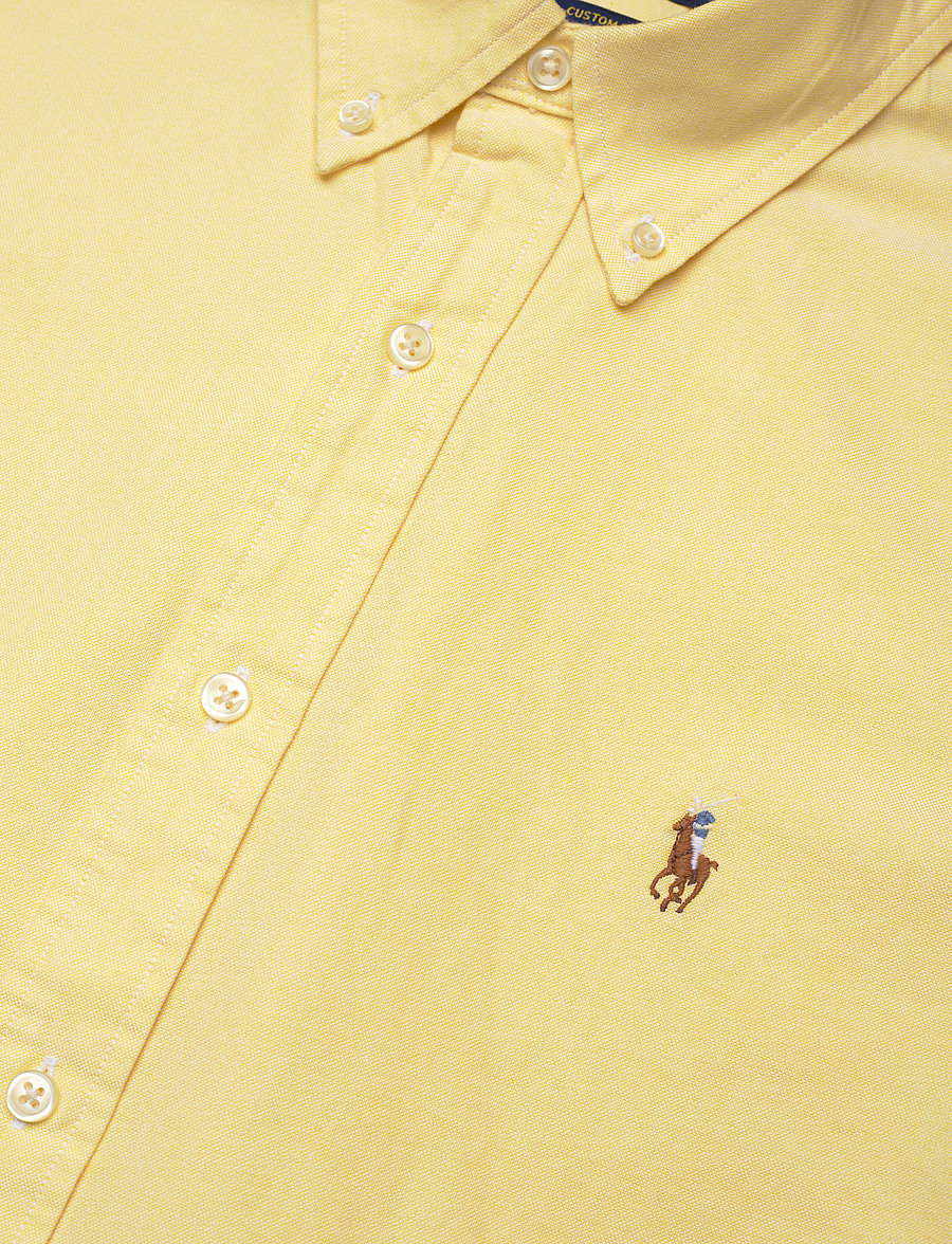 Polo Ralph Lauren - The Iconic Oxford Shirt - oxford-skjortor - yellow oxford - 3