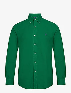 Custom Fit Garment-Dyed Oxford Shirt, Polo Ralph Lauren