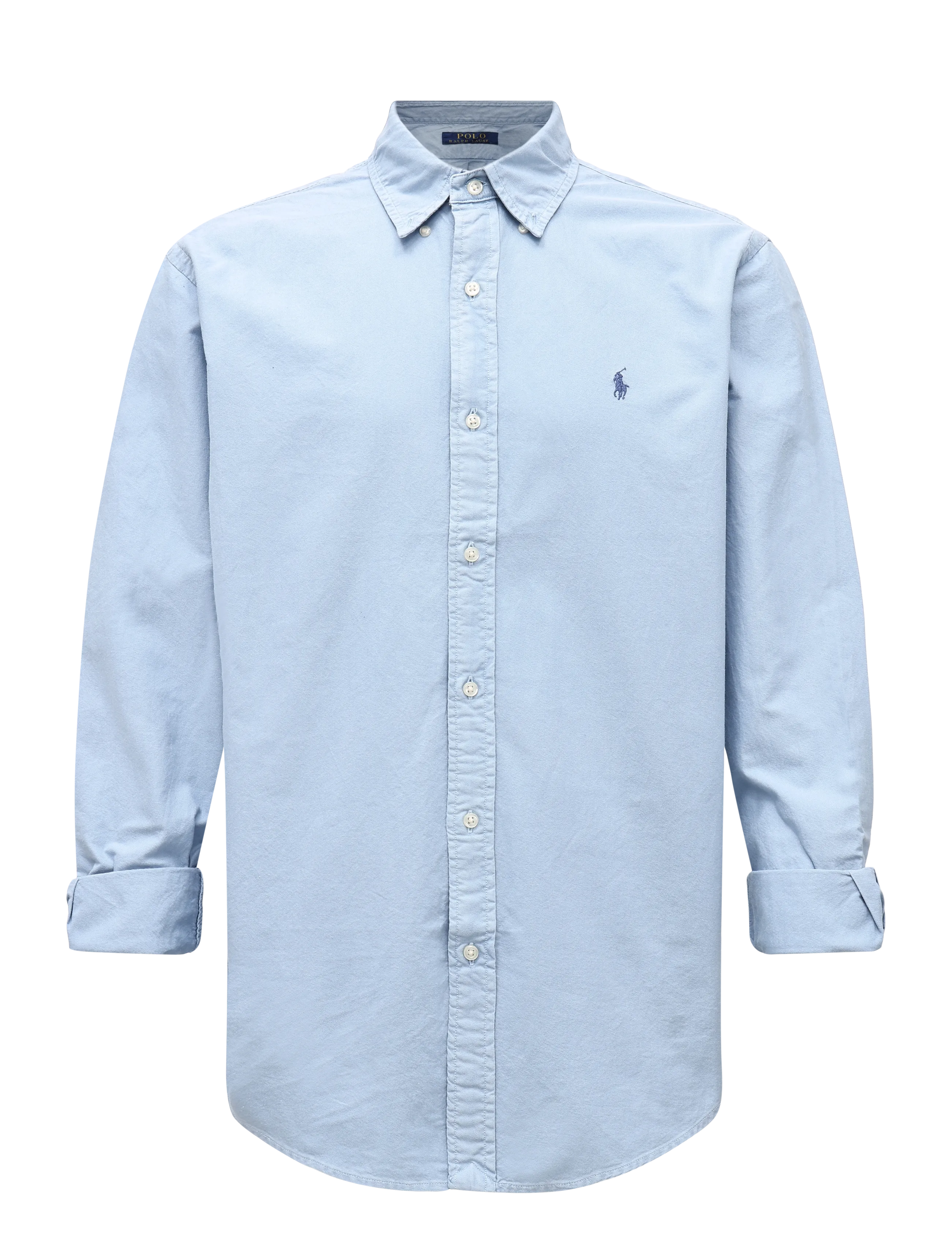 Polo Ralph Lauren - Plaggfärgad oxfordskjorta Custom Fit - oxford-skjortor - chambray blue - 2