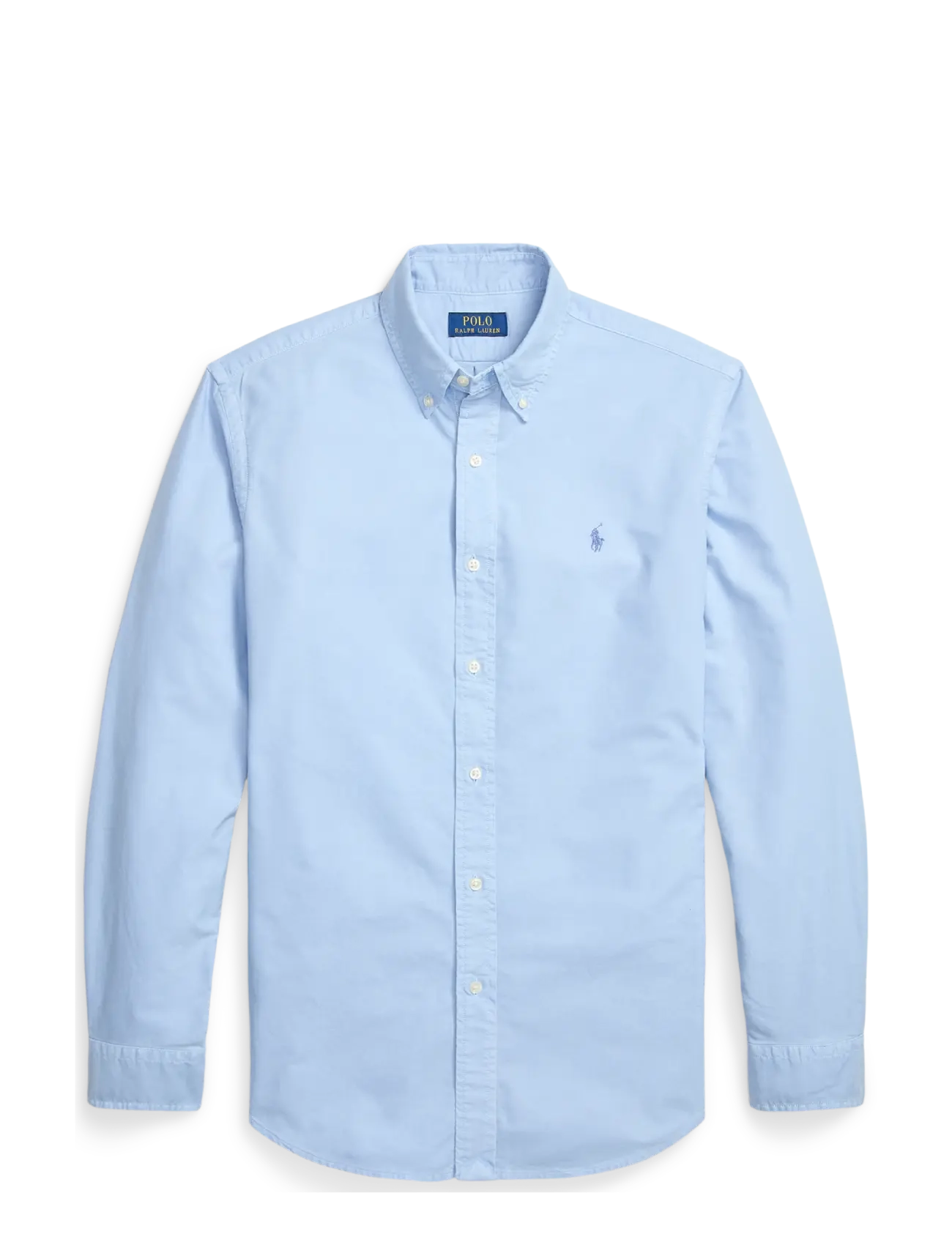Polo Ralph Lauren - Custom Fit Garment-Dyed Oxford Shirt - oxfordi särgid - chambray blue - 1