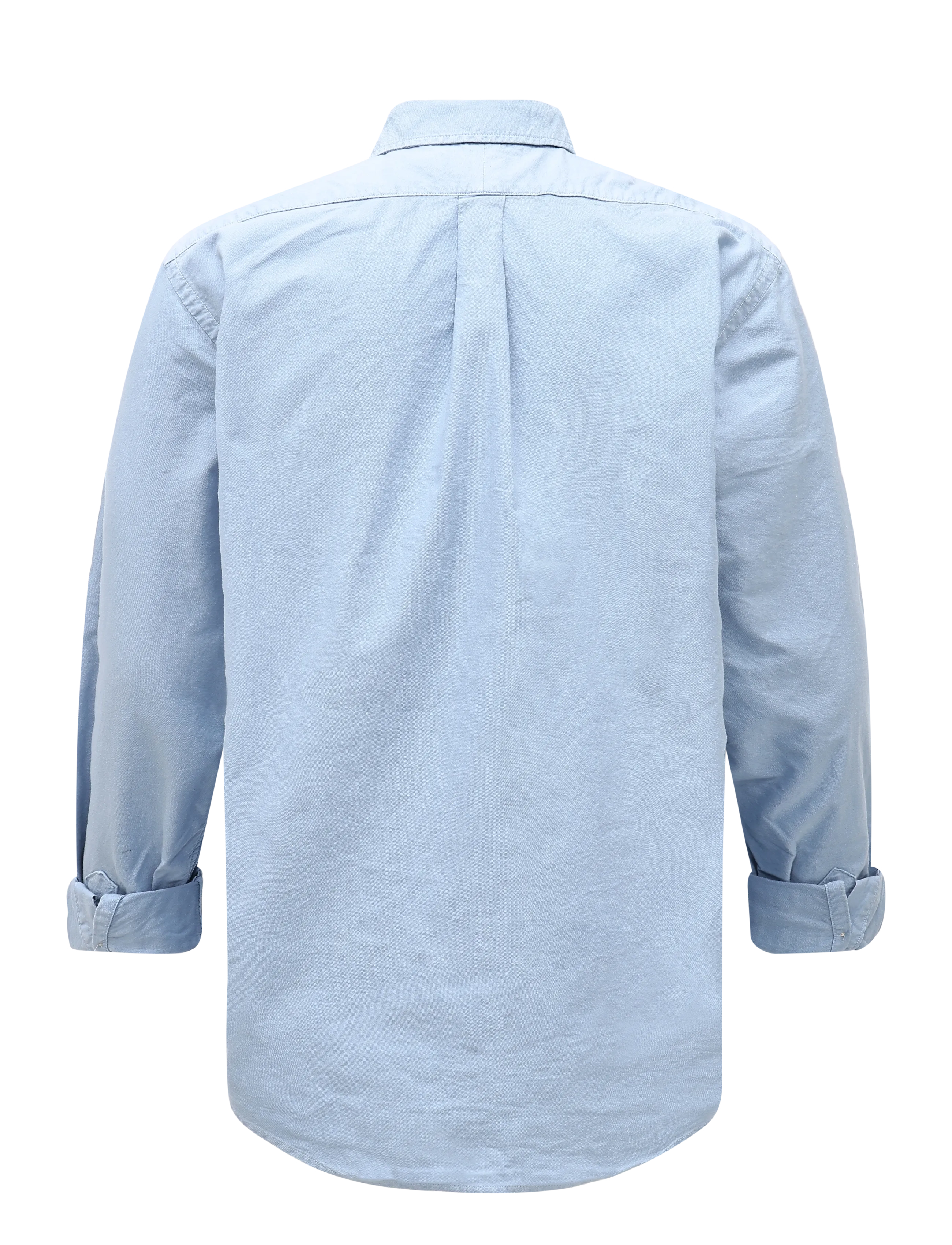 Polo Ralph Lauren - Plaggfärgad oxfordskjorta Custom Fit - oxford-skjortor - chambray blue - 3