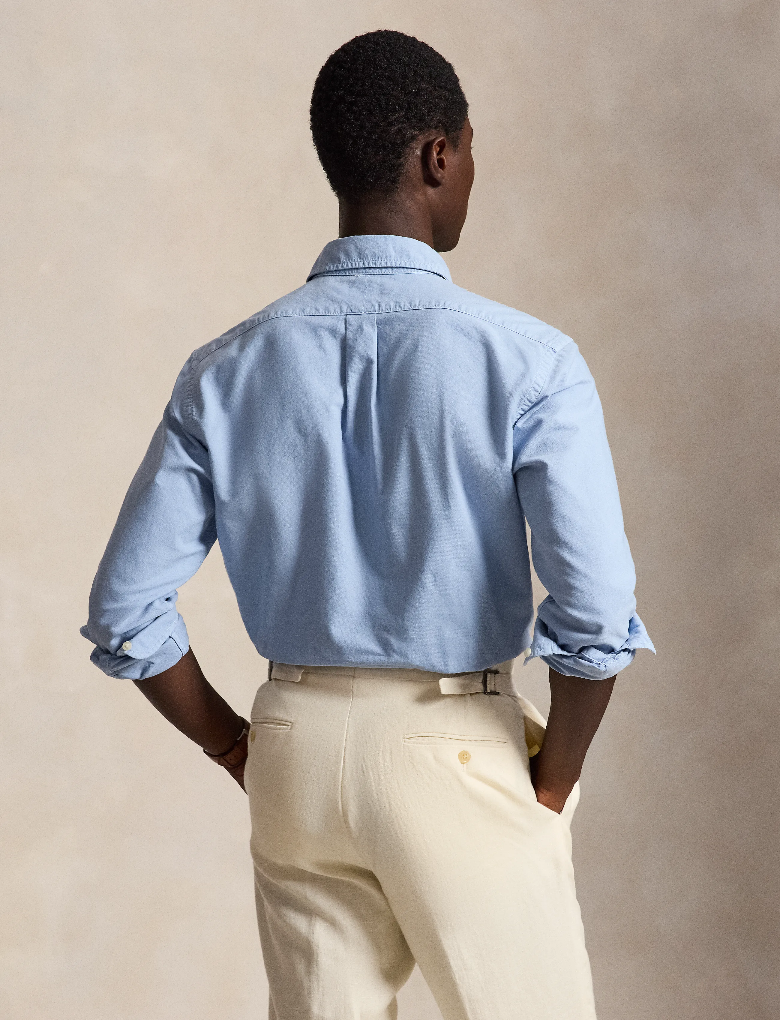 Polo Ralph Lauren - Custom Fit Garment-Dyed Oxford Shirt - oxfordi särgid - chambray blue - 2