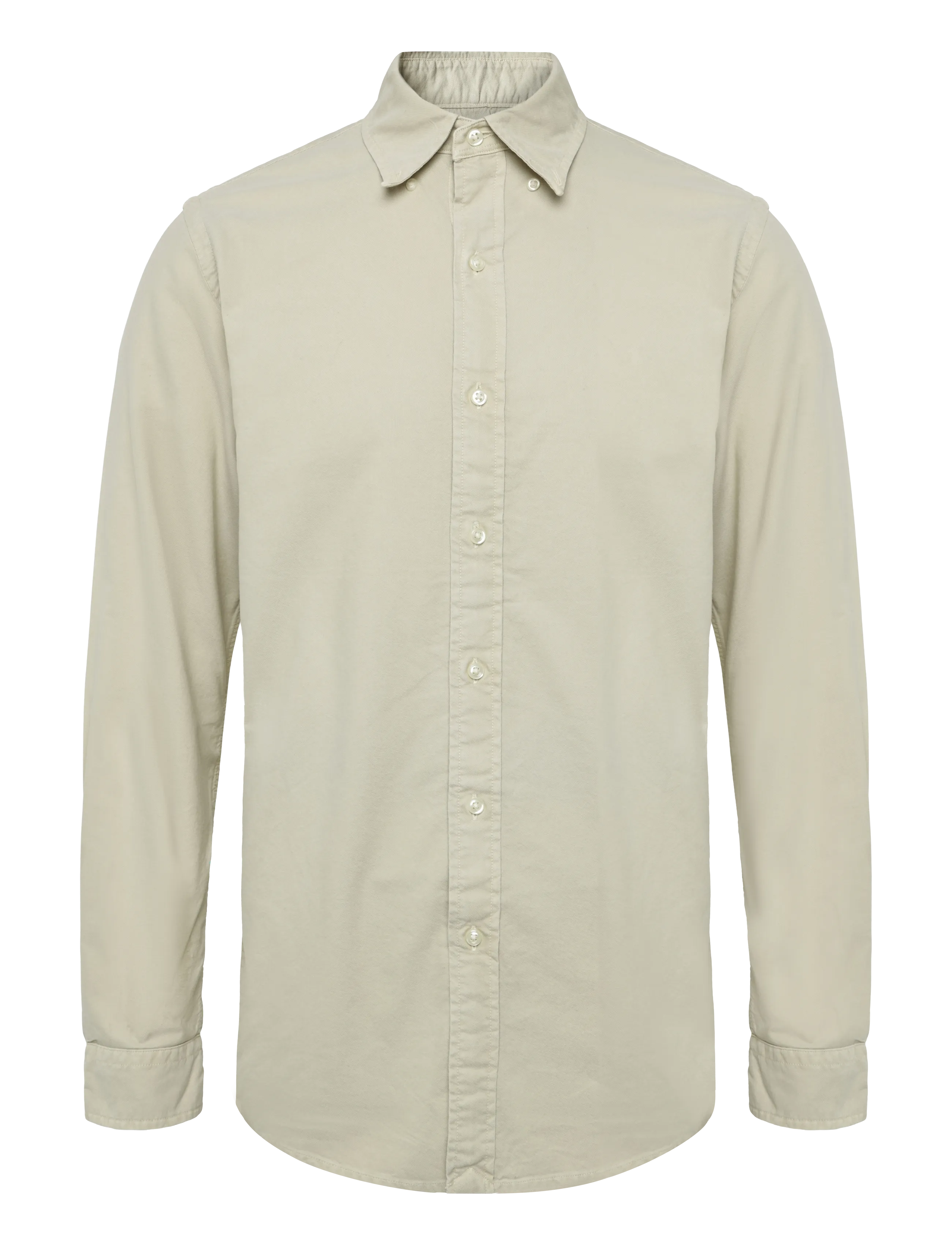Polo Ralph Lauren - Custom Fit Garment-Dyed Oxford Shirt - oxford-hemden - classic stone - 1