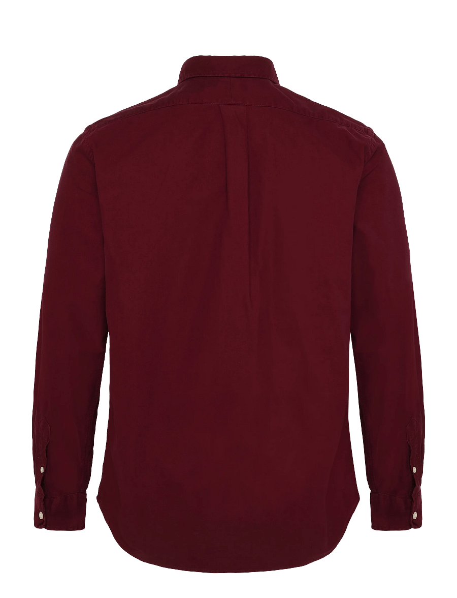 Polo Ralph Lauren - Custom Fit Garment-Dyed Oxford Shirt - oxford-hemden - classic wine/c520 - 2