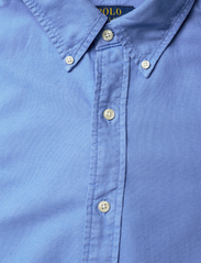 Polo Ralph Lauren - Custom Fit Garment-Dyed Oxford Shirt - oxford skjorter - harbor island blu - 3